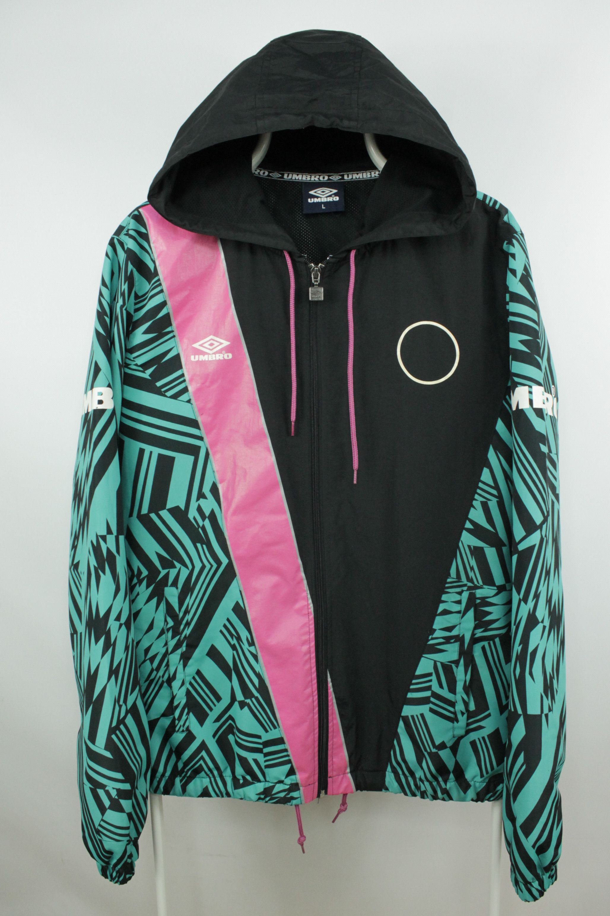 Umbro Umbro Aztec Windbreaker Jacket Men's Size US L / EU 52-54 / 3 - 3 Thumbnail