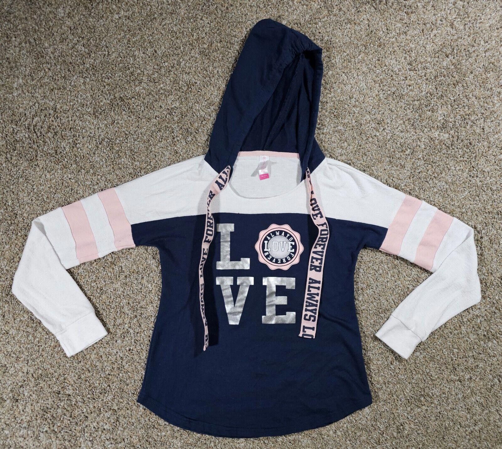 Rap Tees NOBO Forever Always Love hoodie XS(1) Thick Drawstring Size ONE SIZE - 1 Thumbnail