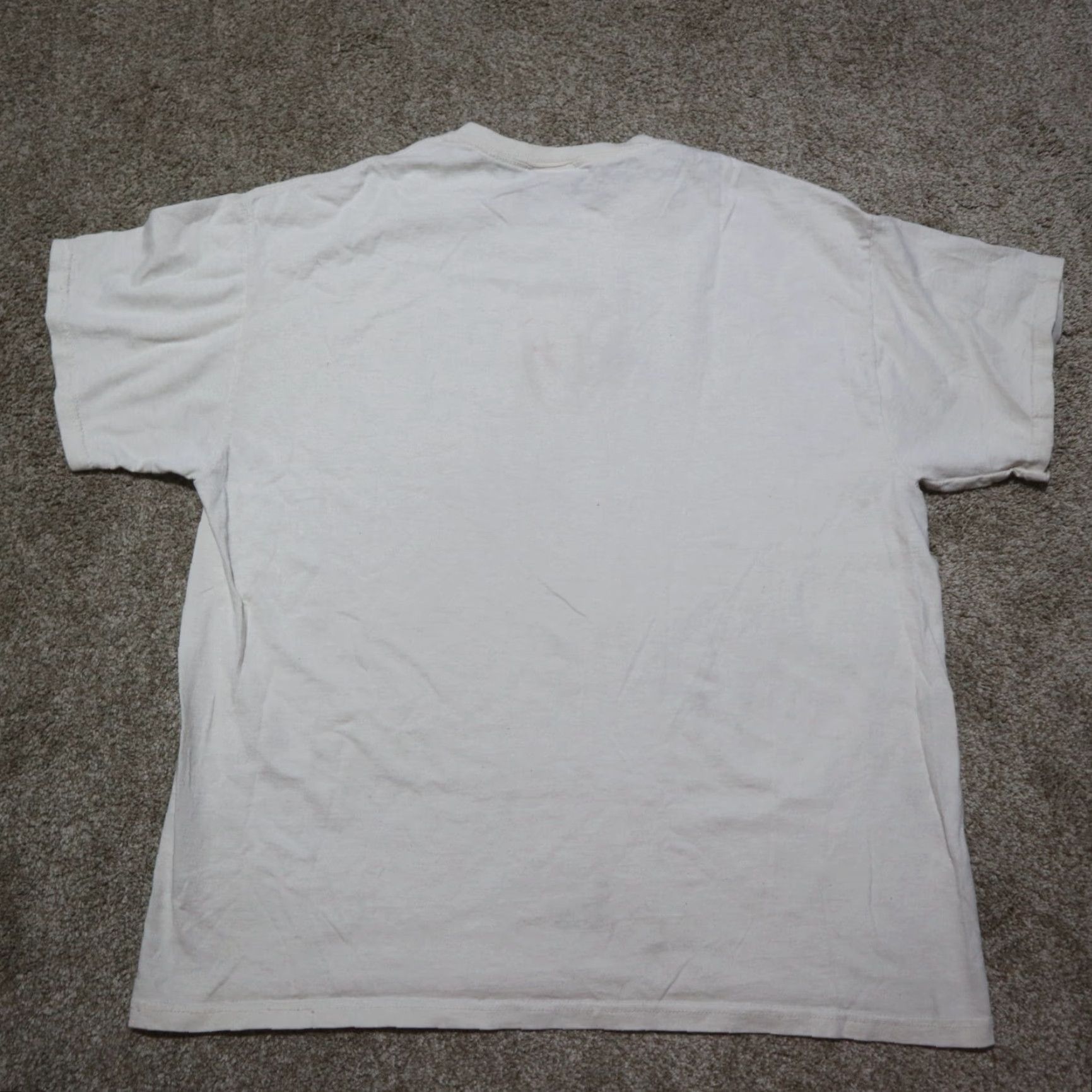 Vintage Vintage Emerald Isle North Carolina NC Graphic T-Shirt Adult Large Beige 90s Coastal Men Size US L / EU 52-54 / 3 - 7 Thumbnail