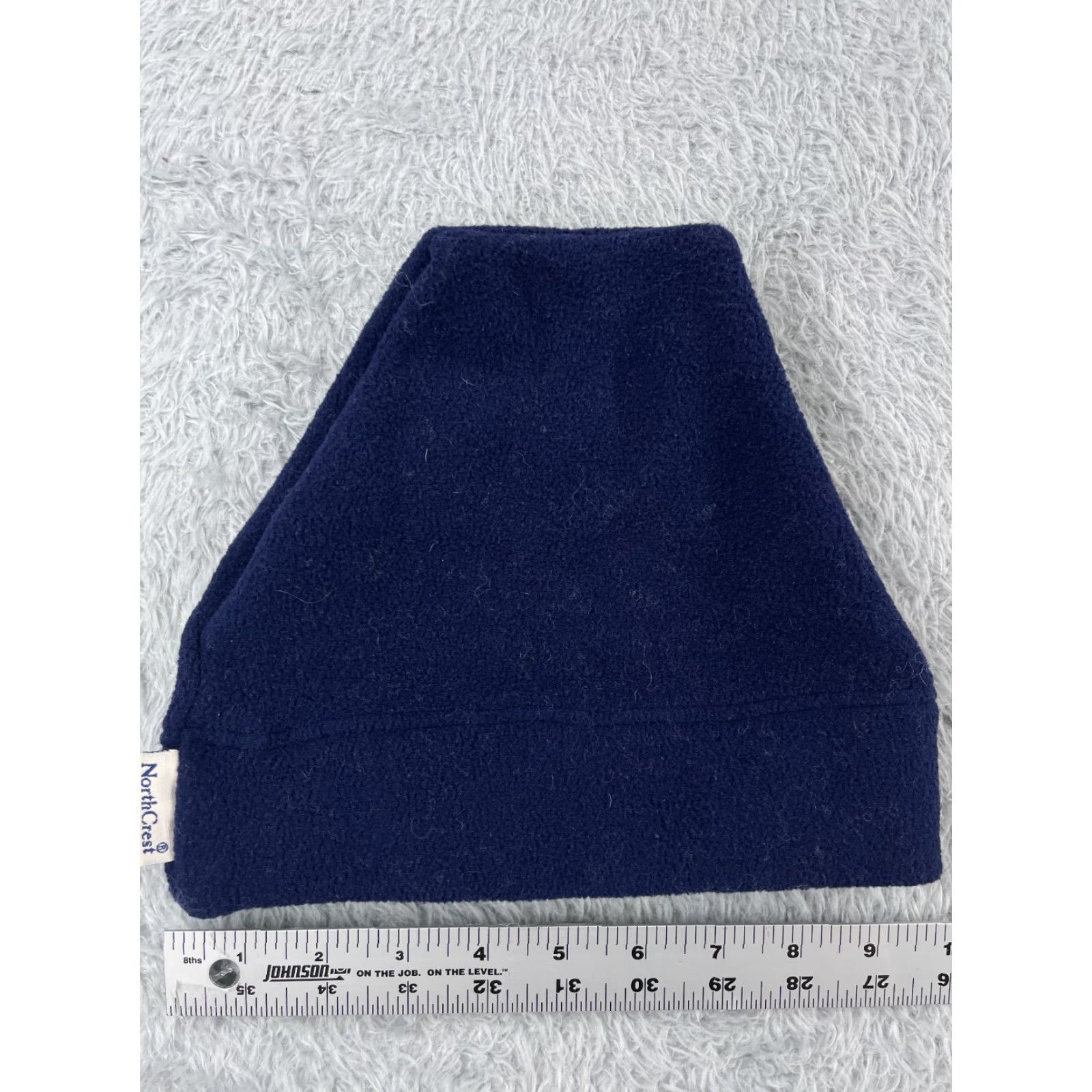 Vintage Northcrest Beanie Toque Adult One Size Blue Polyester Spandex Blend Snow Ski Hat Beanie Unisex Adults Size ONE SIZE - 4 Thumbnail