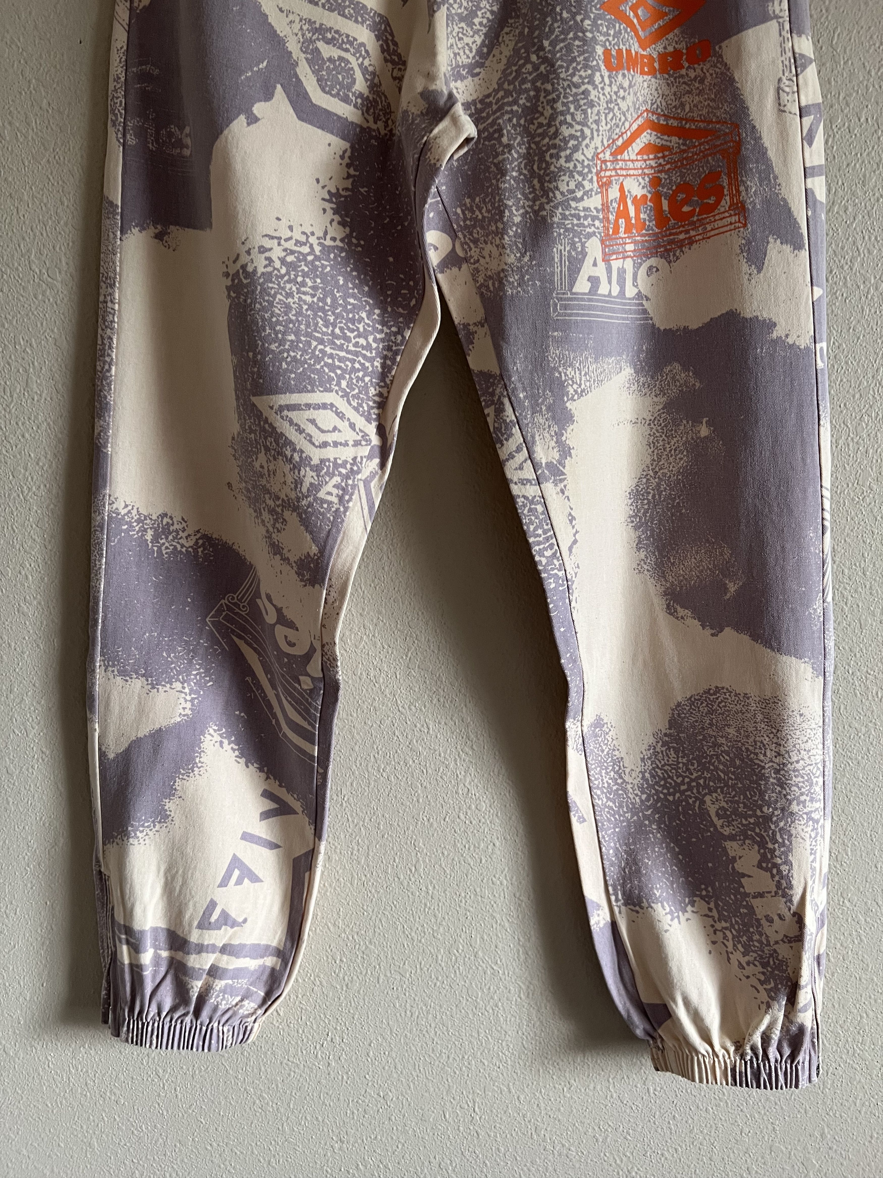 Aries Aries Umbro Pro 64 Cotton Drill Pants in Cream Size US 30 / EU 46 - 3 Thumbnail