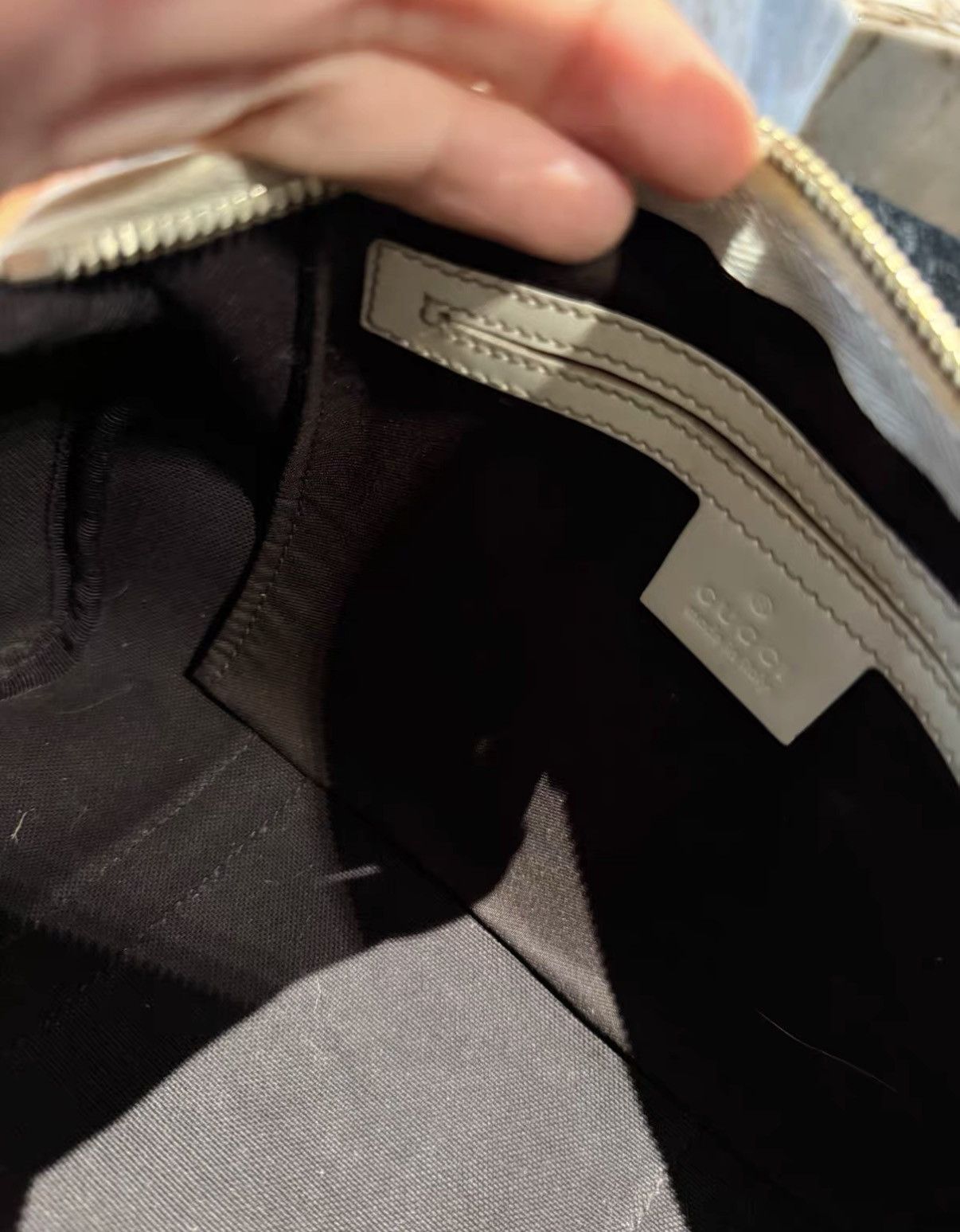 Gucci Gucci Vintage Monogram 25cm Mini Boston Bowling Bag J36 Size ONE SIZE - 8 Thumbnail