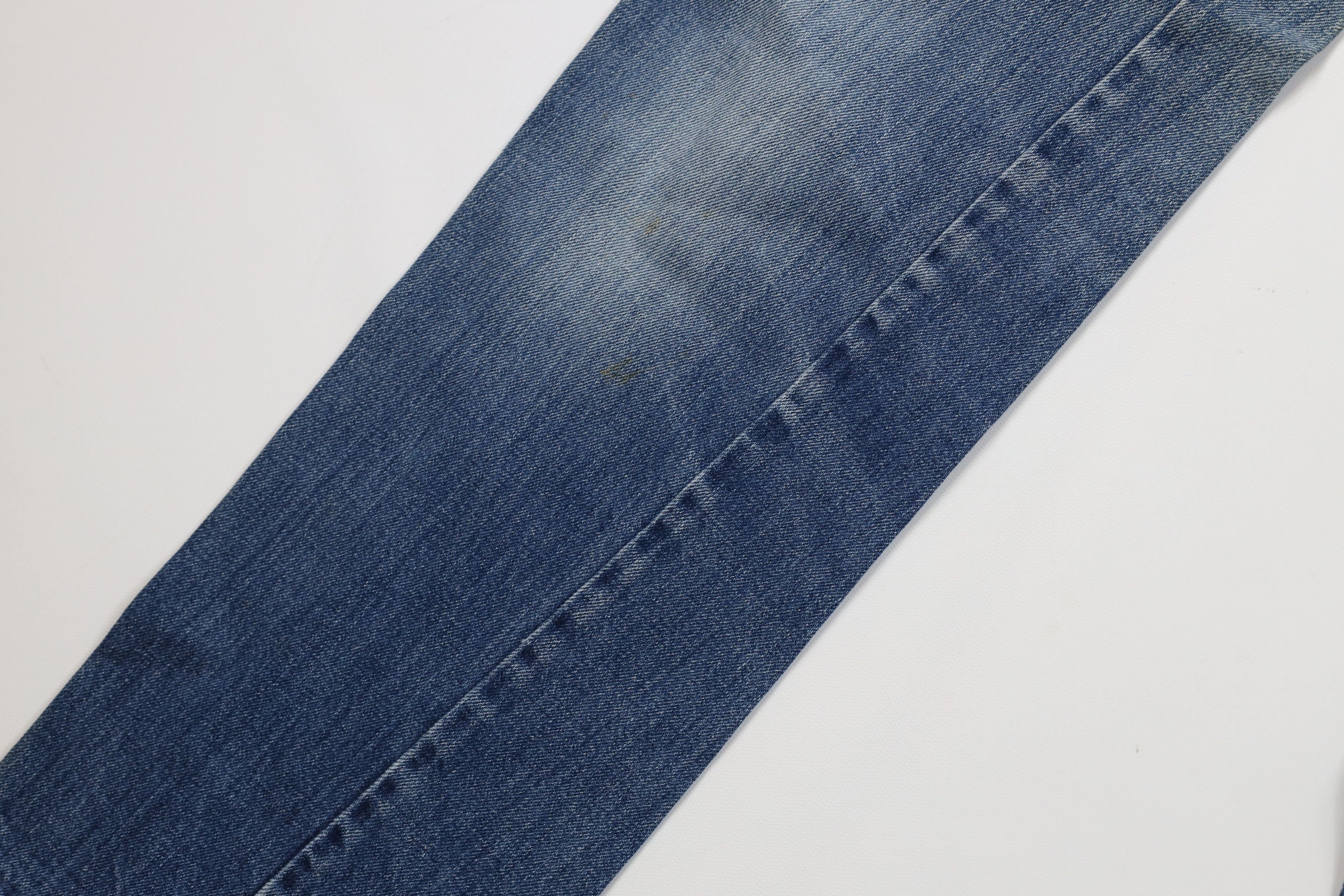 Vintage Vintage 70s Streetwear Straight Leg Denim Jeans Blue Cotton Size 27" / US 4 / IT 40 - 5 Thumbnail