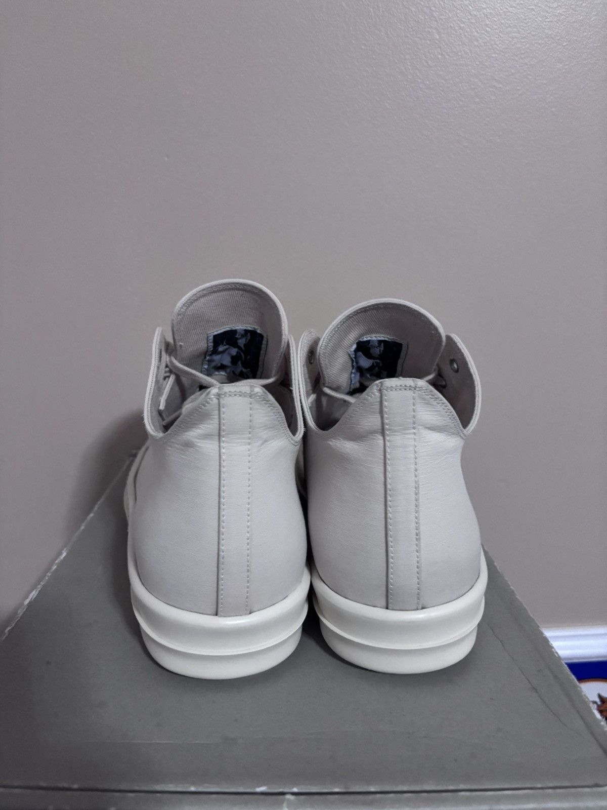 Rick Owens Rick Owen’s Low Ramone Natural & Milk Size US 11 / EU 44 - 4 Thumbnail