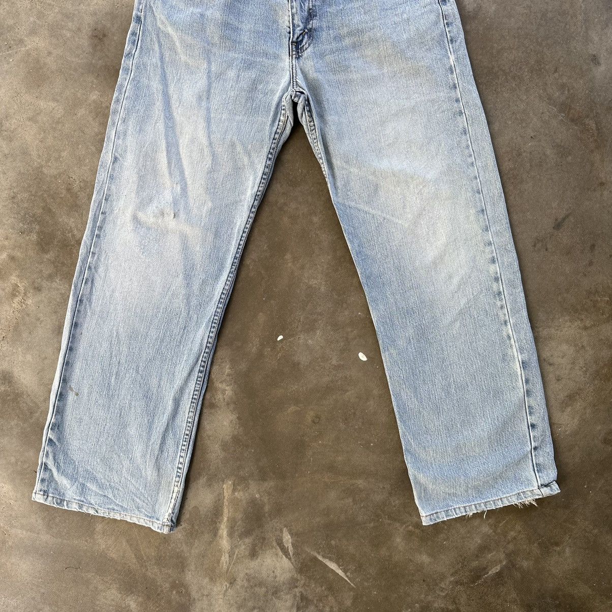 Levi's Vintage Levi’s 512 Lightwash Distressed Faded Denim Pant W32 Size US 32 / EU 48 - 2 Thumbnail