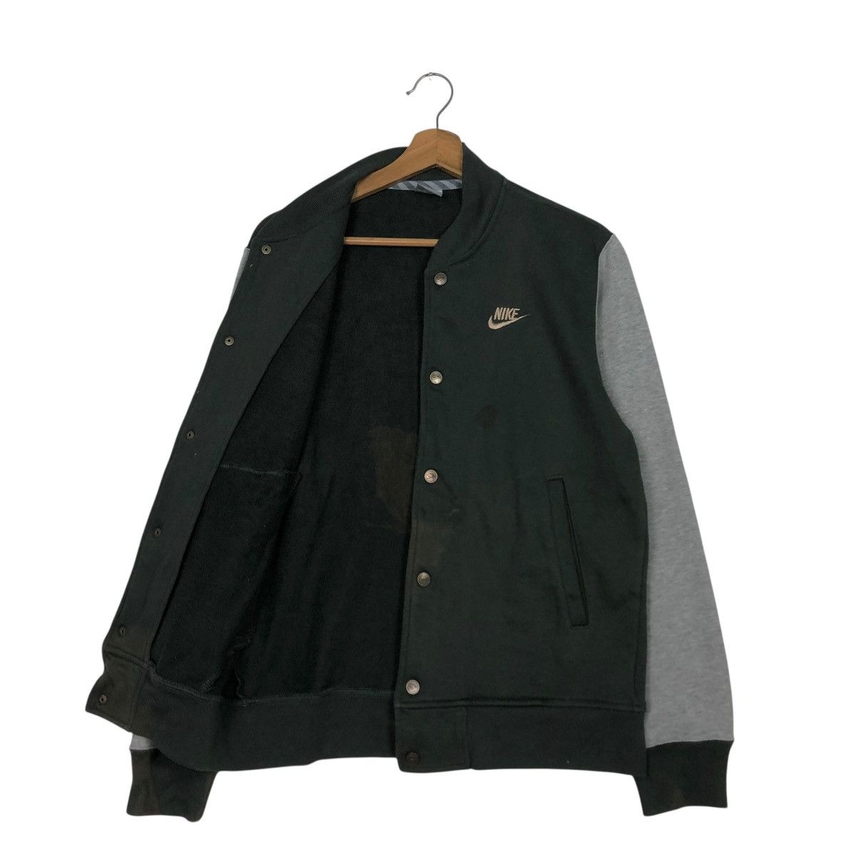 Nike 🔥VINTAGE BOMBET VARSITY JACKET NIKE SPORTSWEAR BIG LOGO Size US S / EU 44-46 / 1 - 13 Thumbnail