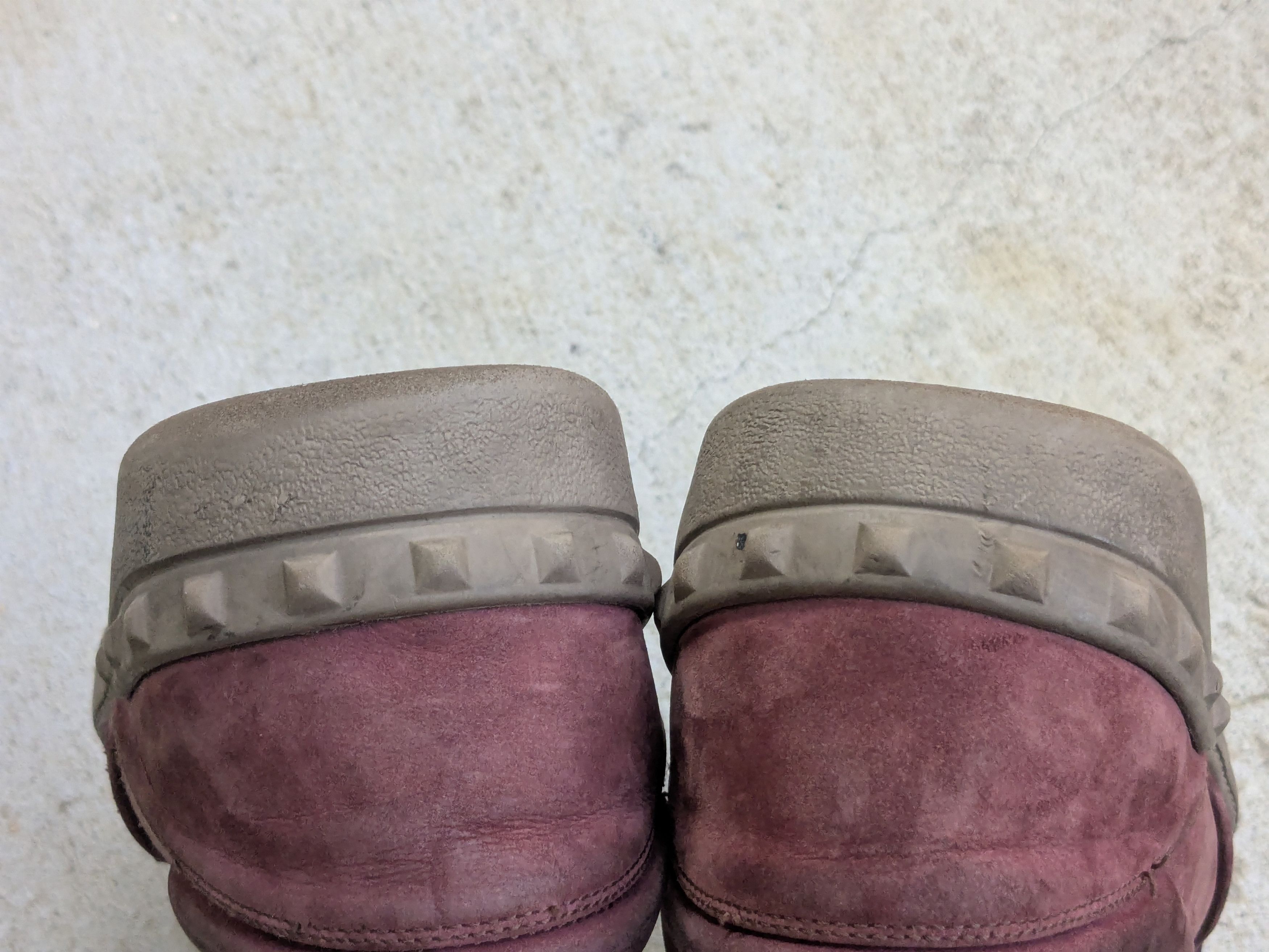 Valentino Valentino Slip On Sneakers Spikes Burgundy Red 8 41 Size US 8 / EU 41 - 11 Thumbnail