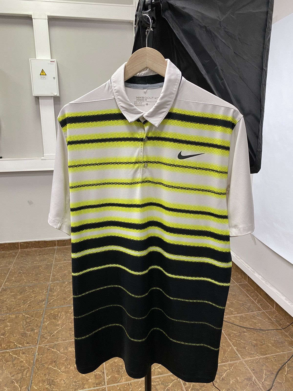 Nike × Tiger Woods 🇺🇸 Vintage Y2K Nike Golf Polo T-Shirt Rare Retro Hype Size US L / EU 52-54 / 3 - 1 Thumbnail