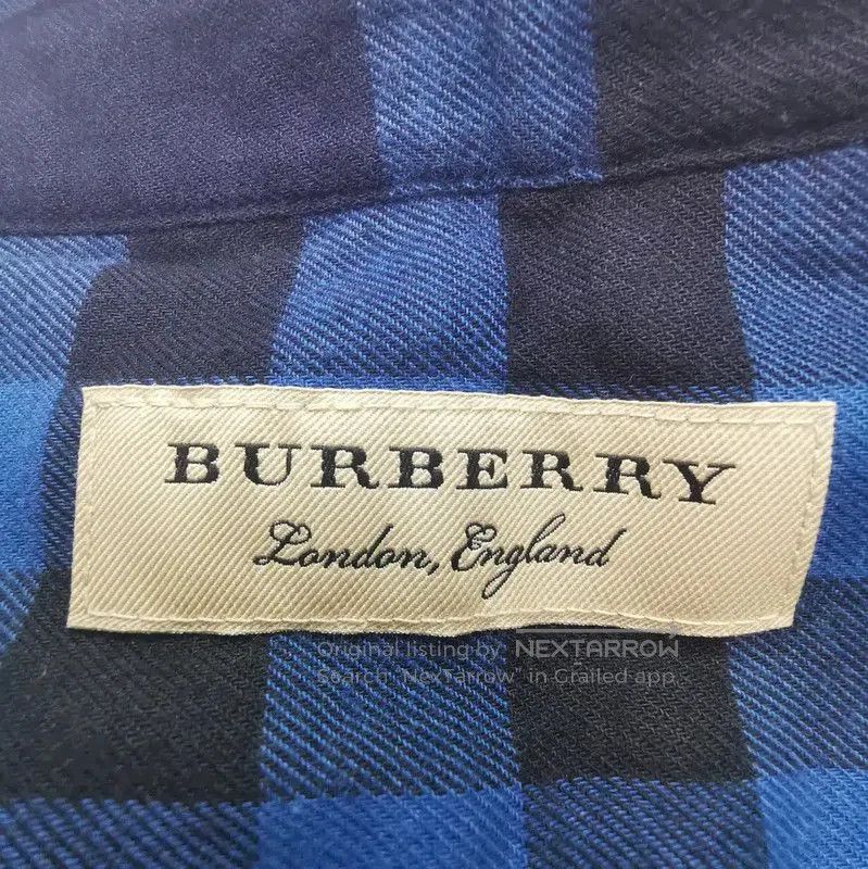 Burberry Burberry Men's Long Sleeve Plaid Shirt. Size US M / EU 48-50 / 2 - 3 Thumbnail