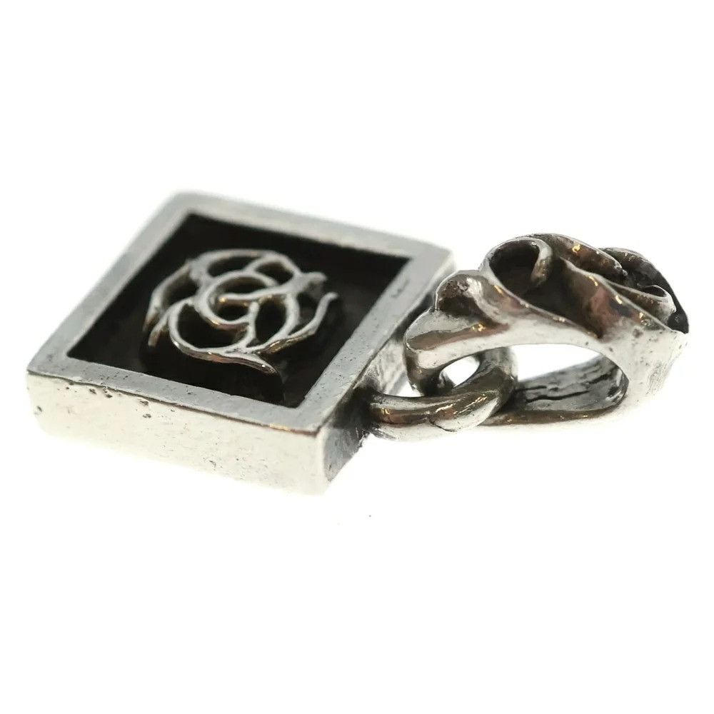 Chrome Hearts OFFER OK🔥CHROME HEARTS FRAMED FLORAL PENDANT silver Size ONE SIZE - 8 Thumbnail