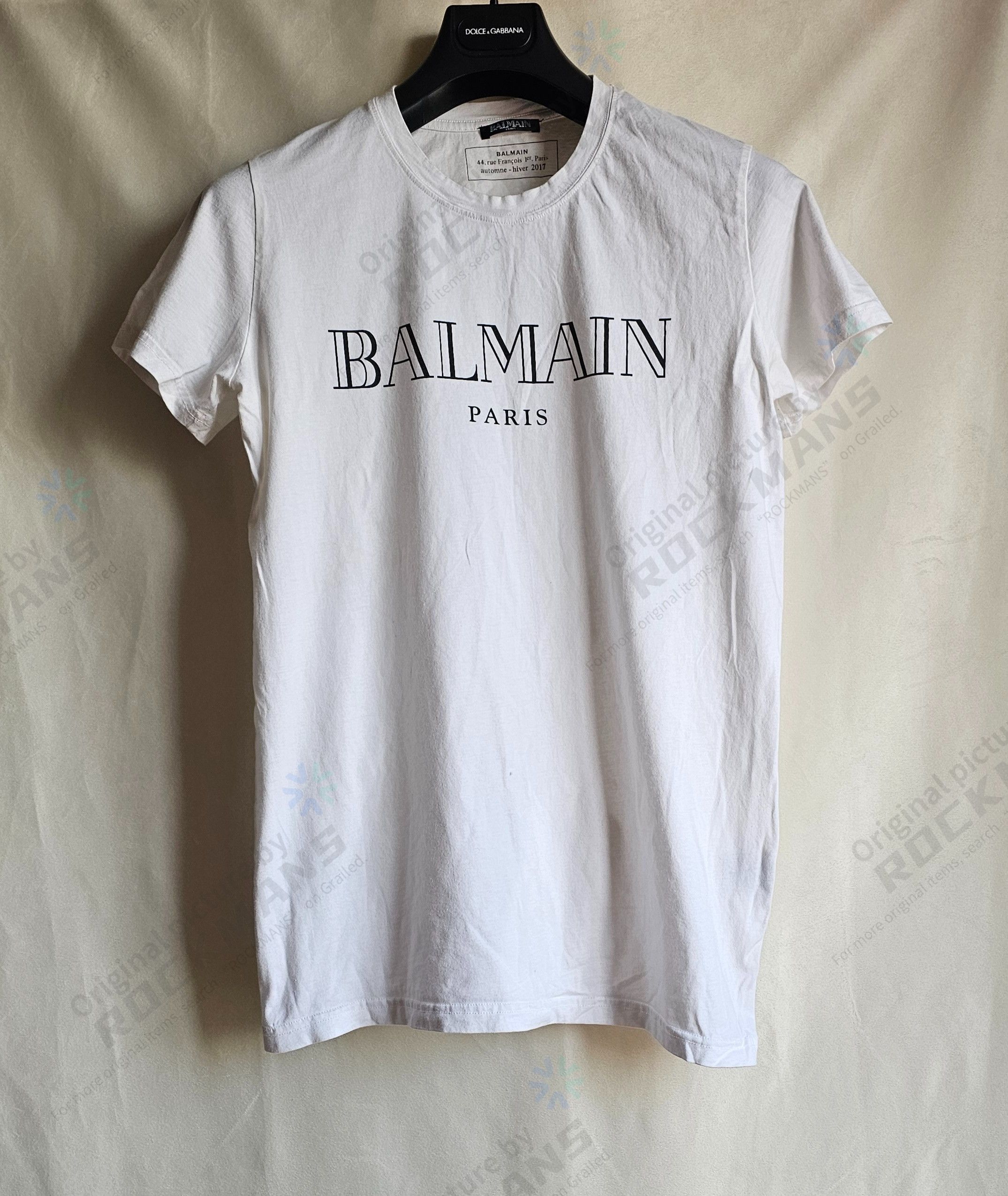 Balmain Balmain Men's White T-Shirt Size L Size US L / EU 52-54 / 3 - 1 Thumbnail