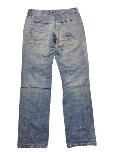 Japanese Brand × Jean × Vintage VINTAGE JAPANESE BRAND JEANS MUD WASH FADED Size US 33 - 3 Thumbnail