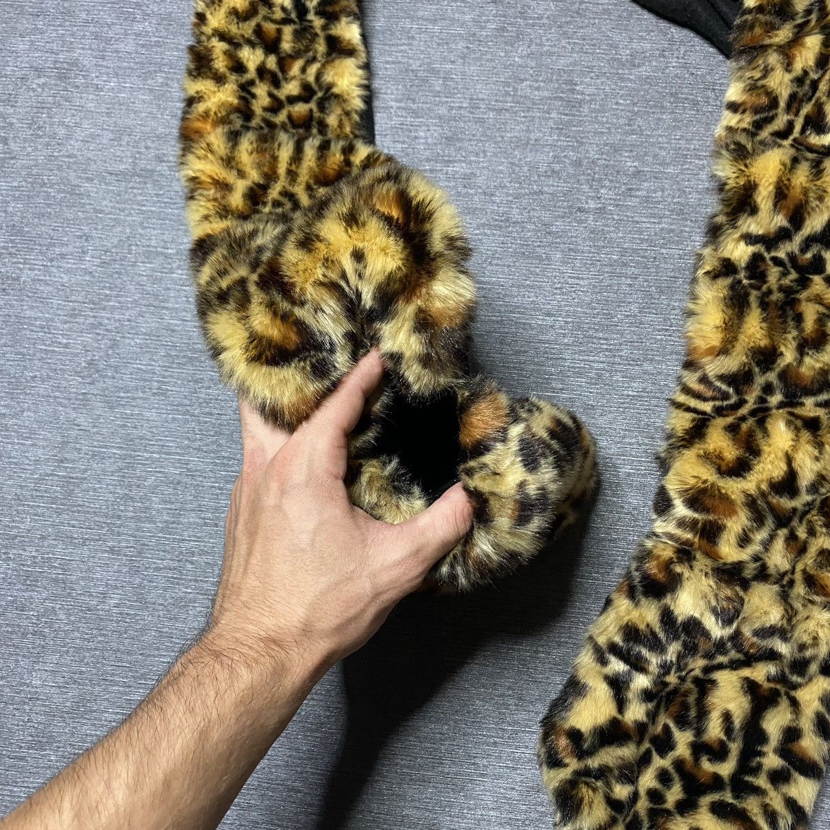 Other Leopard hat y2k ushanka Size ONE SIZE - 4 Thumbnail