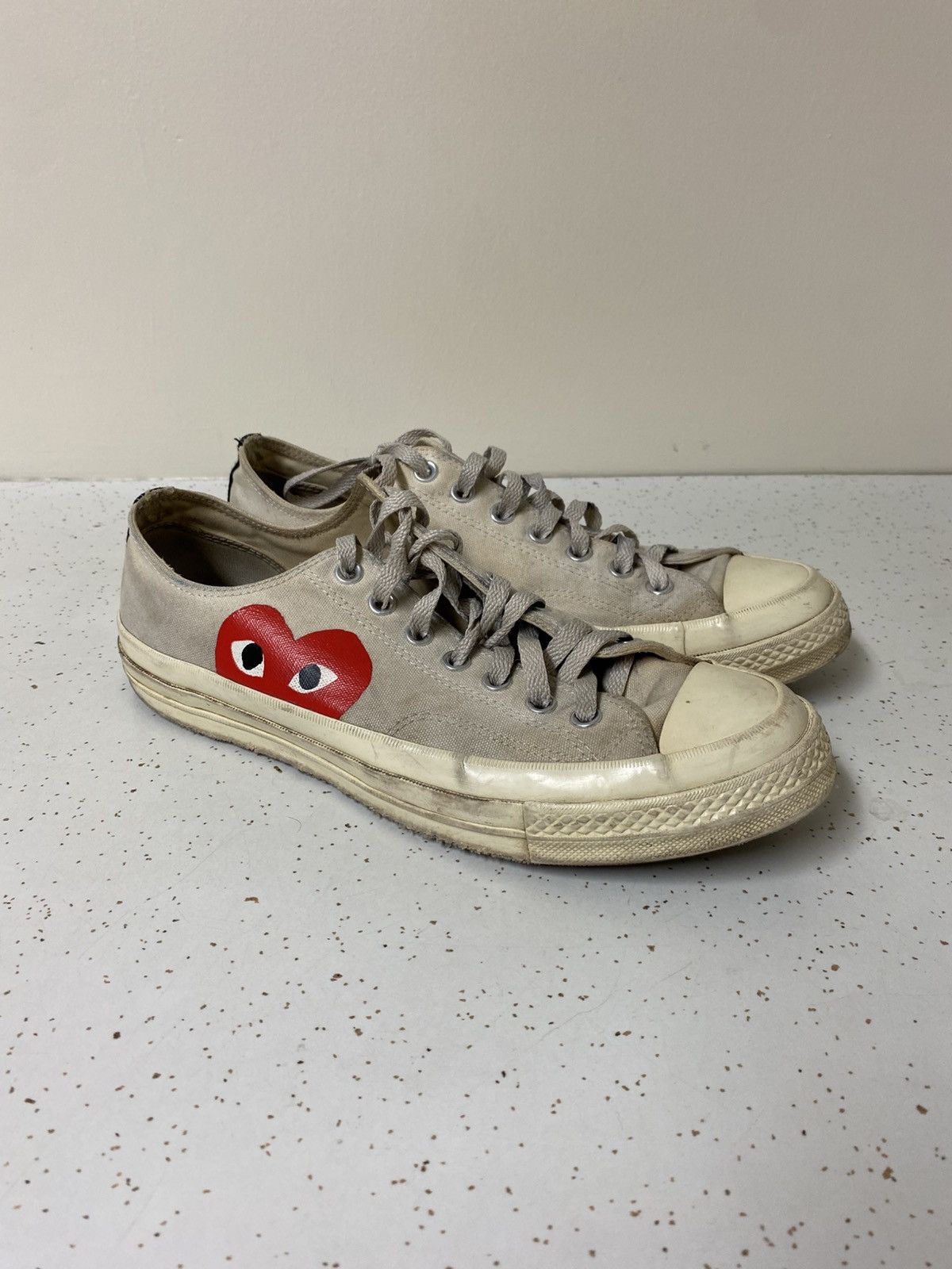 Comme des Garcons Comme Des Garcons Play Converse Chuck Taylor Low Y2K Shoes Size US 10 / EU 43 - 1 Thumbnail