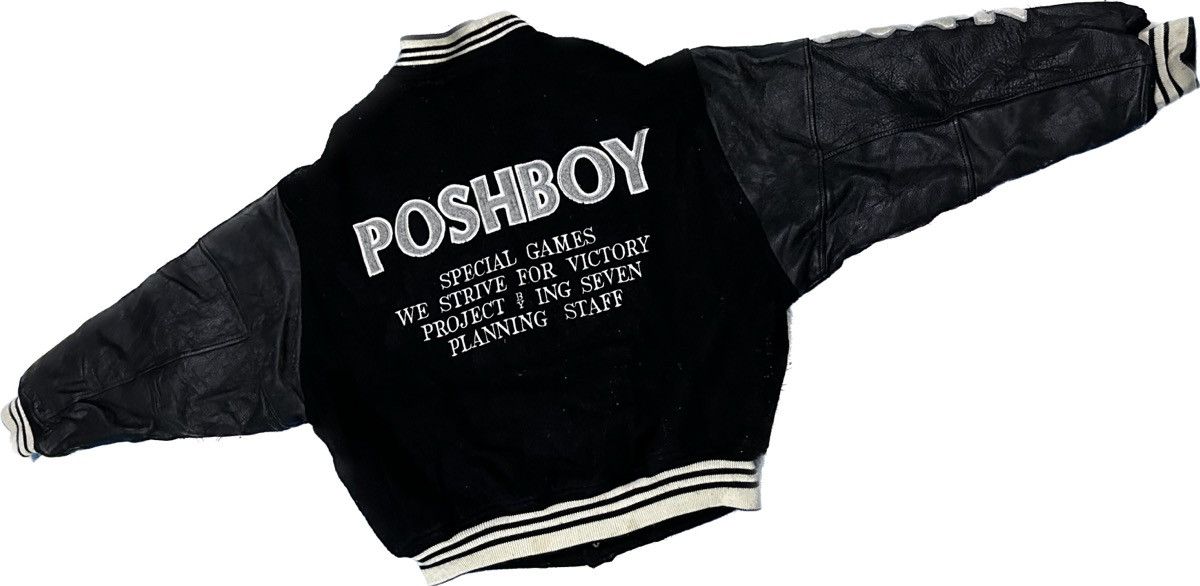 Japanese Brand Vintage Posh Boy Varsity Jacket Size US M / EU 48-50 / 2 - 9 Thumbnail