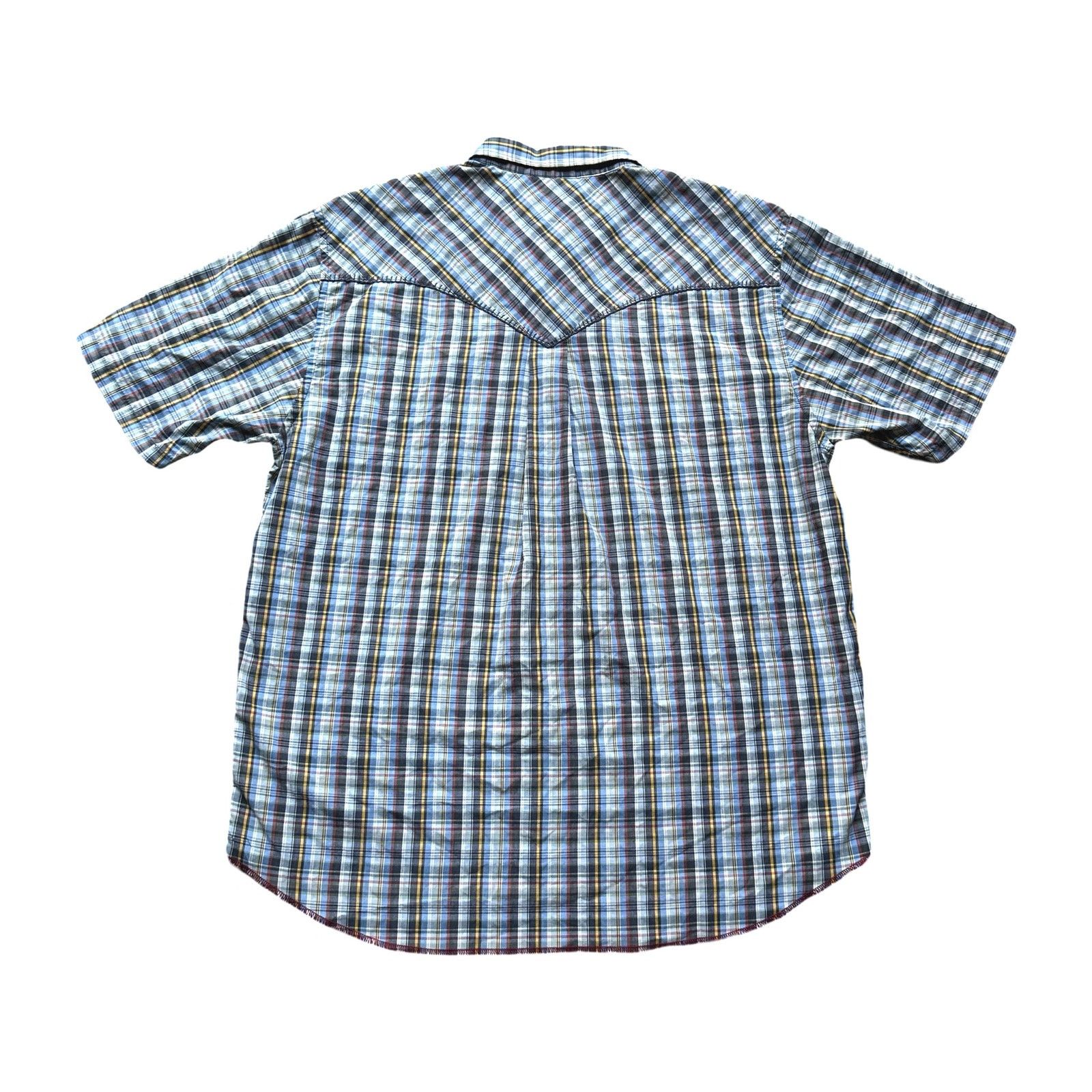 Quiksilver Y2K Quiksilver QuikJean Pearl Snap Shirt Multicolor XL EUC Size US XL / EU 56 / 4 - 8 Thumbnail
