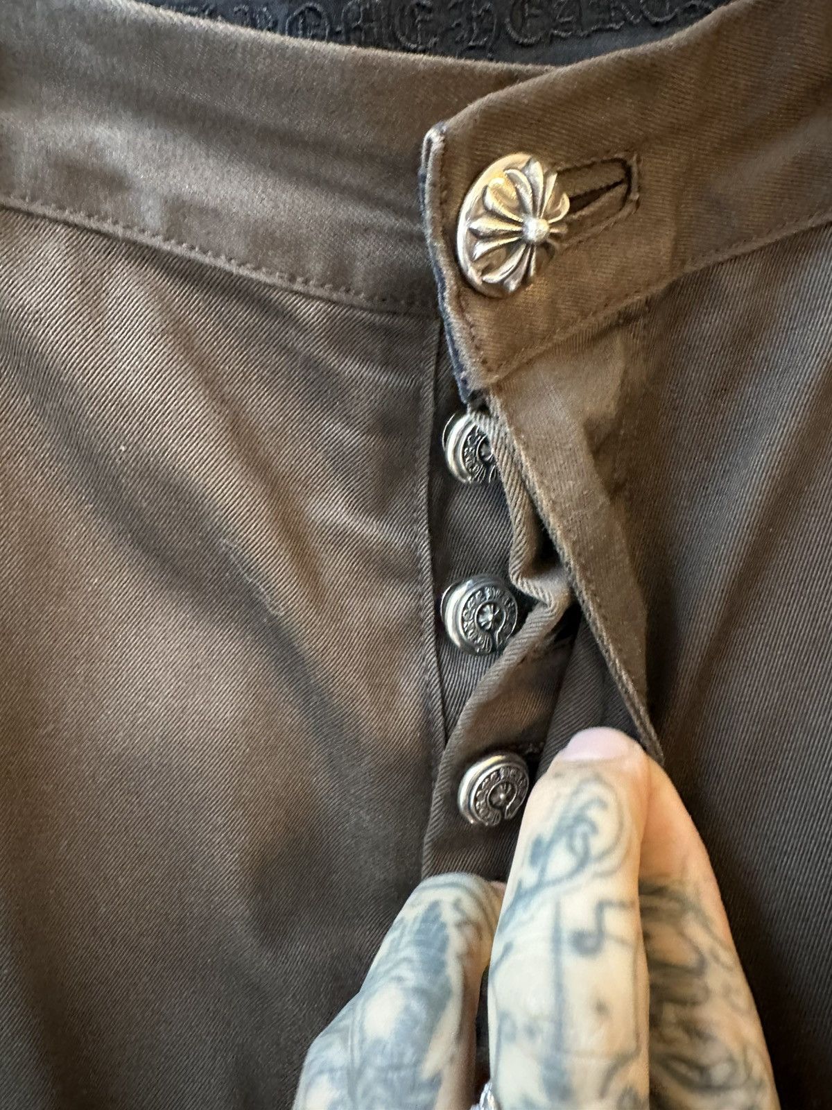 Chrome Hearts Chrome Hearts double knee carpenter cross patch jeans Size US 34 / EU 50 - 5 Thumbnail
