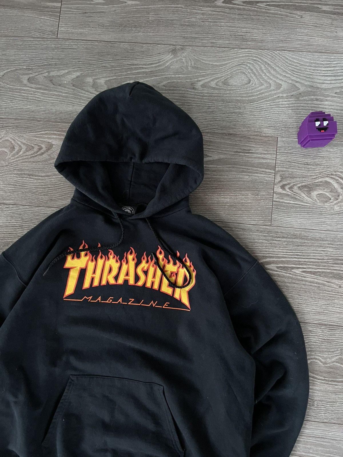 Thrasher Vintage Rare Thrasher Big Born Fire Flame Logo Hoodie Size US M / EU 48-50 / 2 - 5 Thumbnail