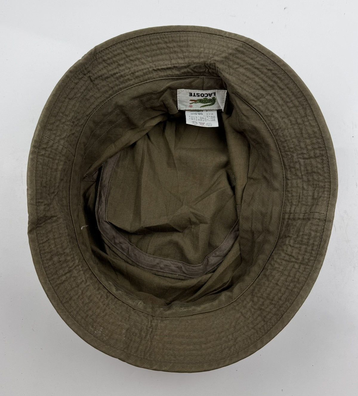 Lacoste lacoste bucket hat tc52 Size ONE SIZE - 4 Thumbnail