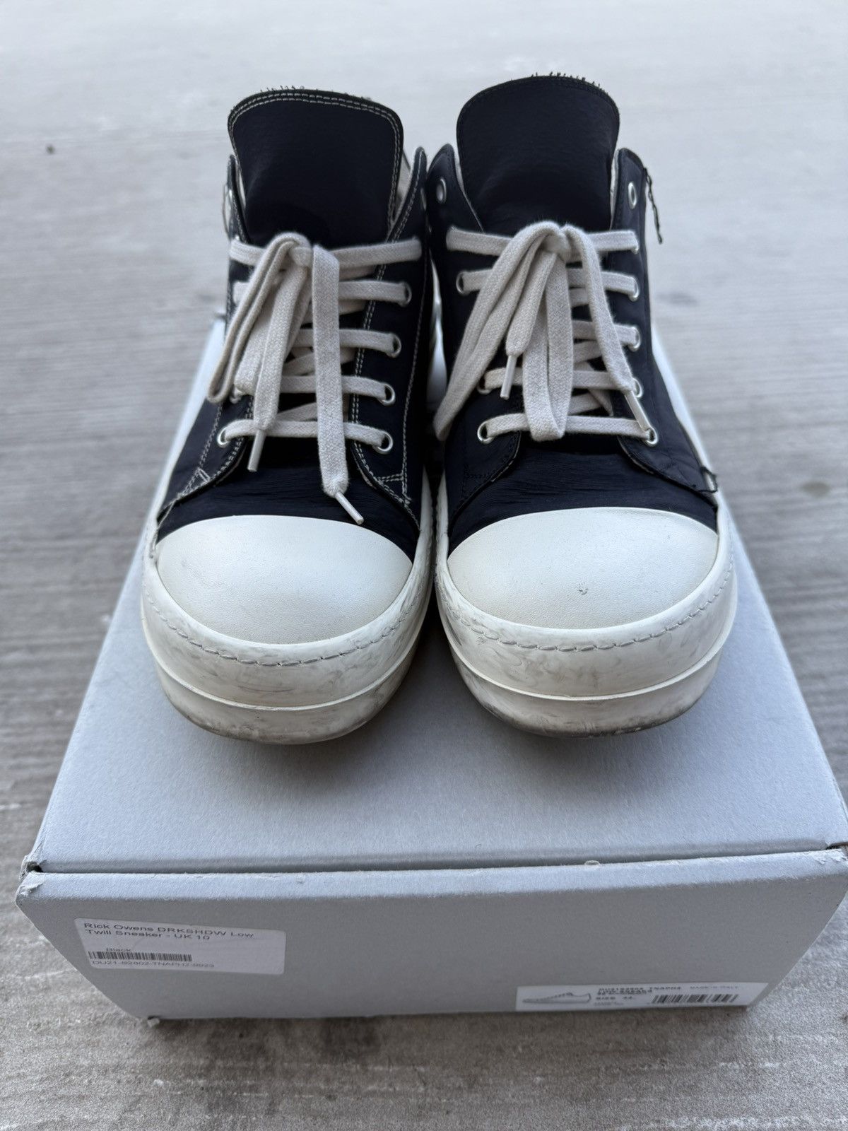 Rick Owen Ramones Low | Grailed