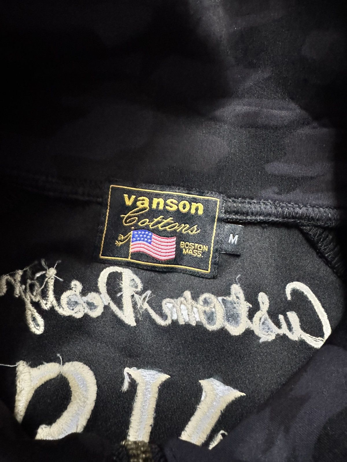 Vanson Leathers VANSON LEATHERS CAMO SKULLS ZIPPER JACKET Size US M / EU 48-50 / 2 - 3 Thumbnail
