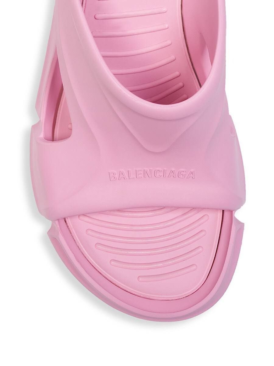 Balenciaga o1mt1gz0824 Mold Heel 70mm Sandal in Pink Size US 8 / IT 38 - 2 Thumbnail