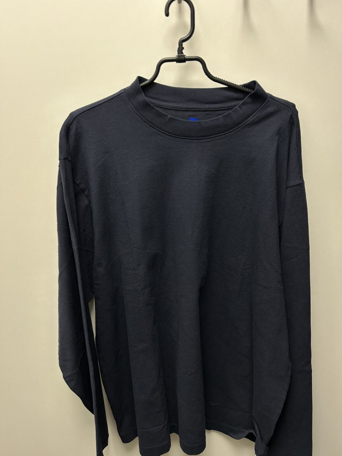 Image of Yeezy Gap Long Sleeve in Navy, Men's (Size XL)