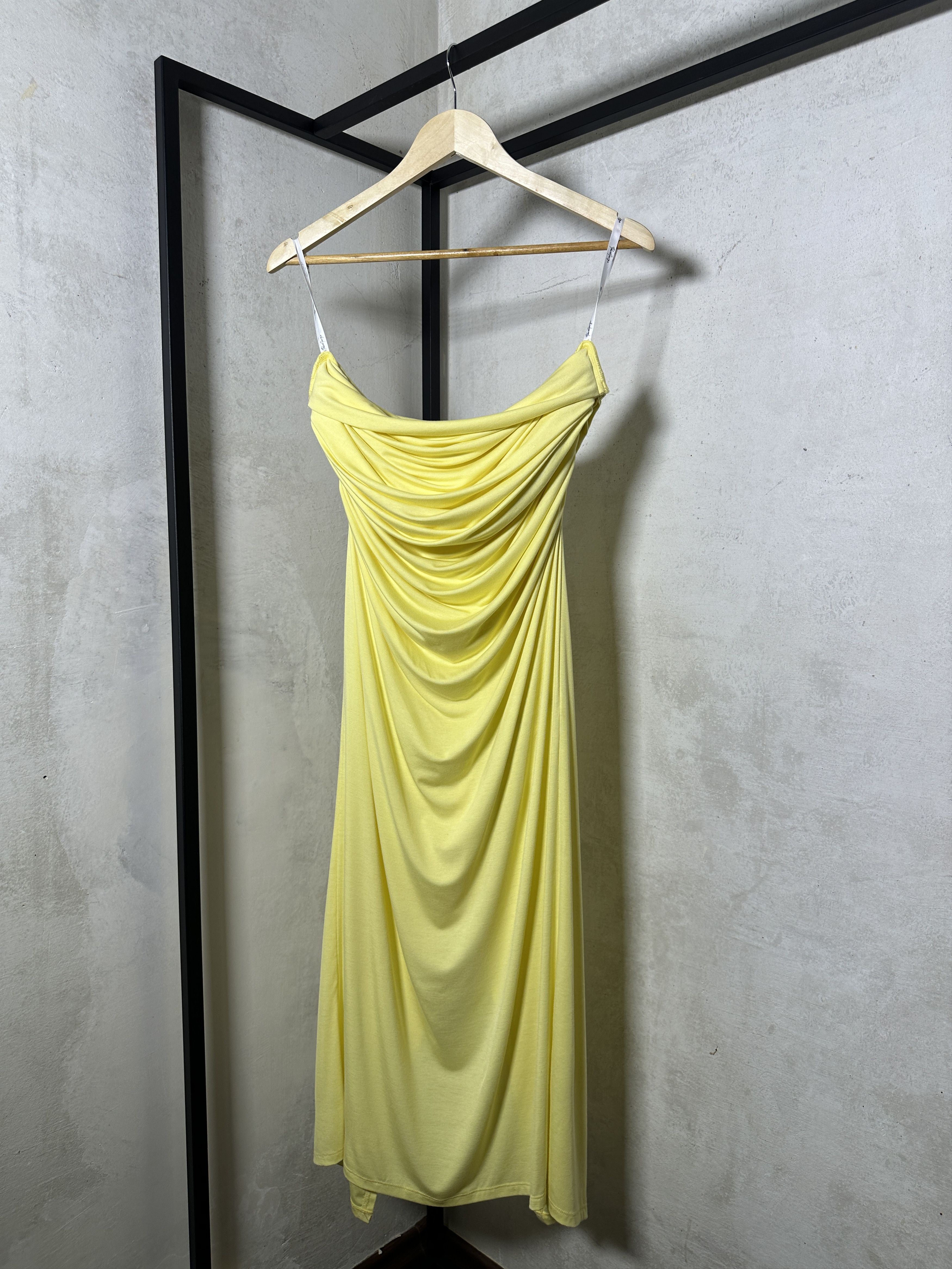 Paris Georgia Paris Georgia Draped Stretch-Jersey Maxi Skirt Size 26" / US 2 / IT 38 - 3 Thumbnail