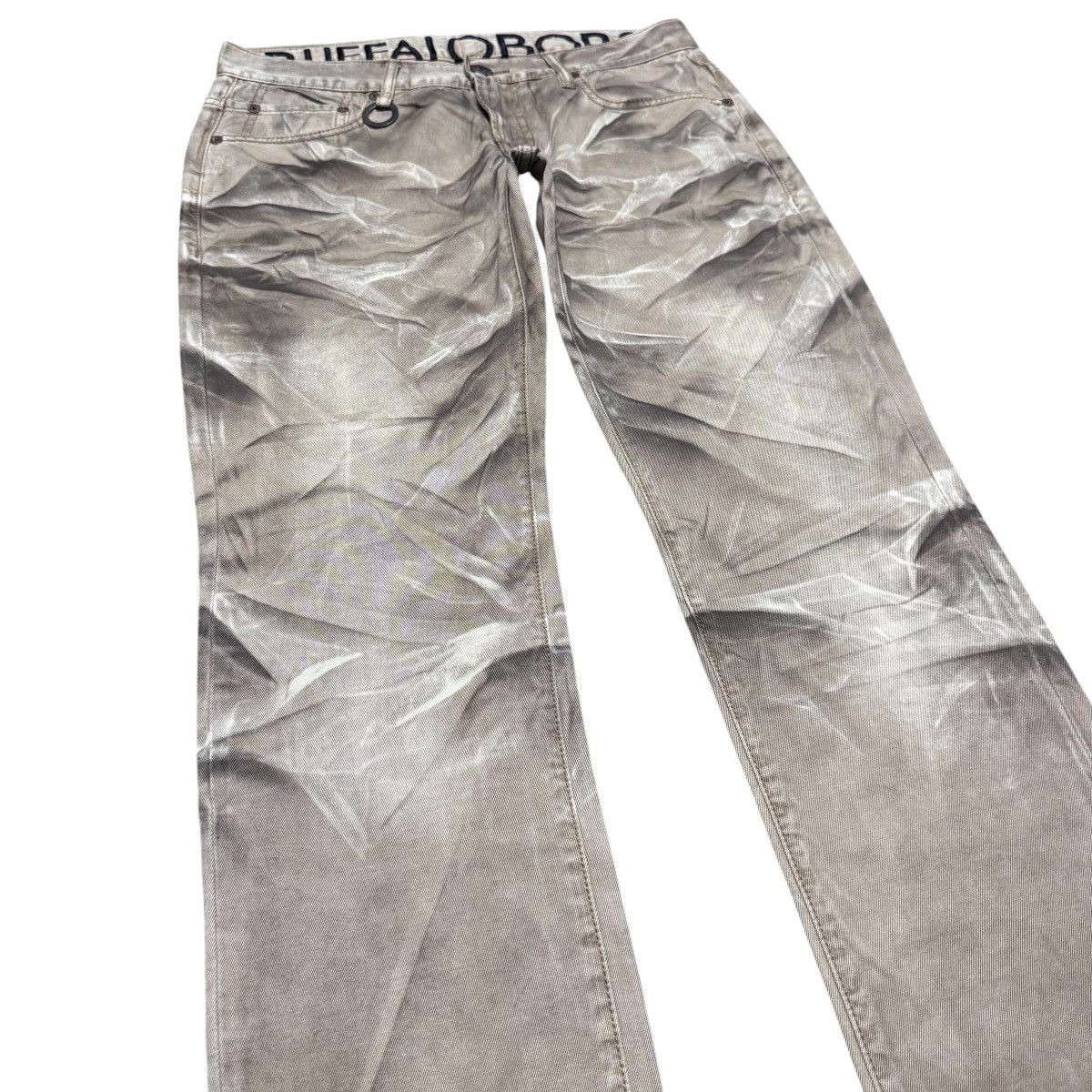 BUFFALO BOBS Buffalo Bobs Clawmark Brown Denim Jeans Size US 32 / EU 48 - 2 Thumbnail