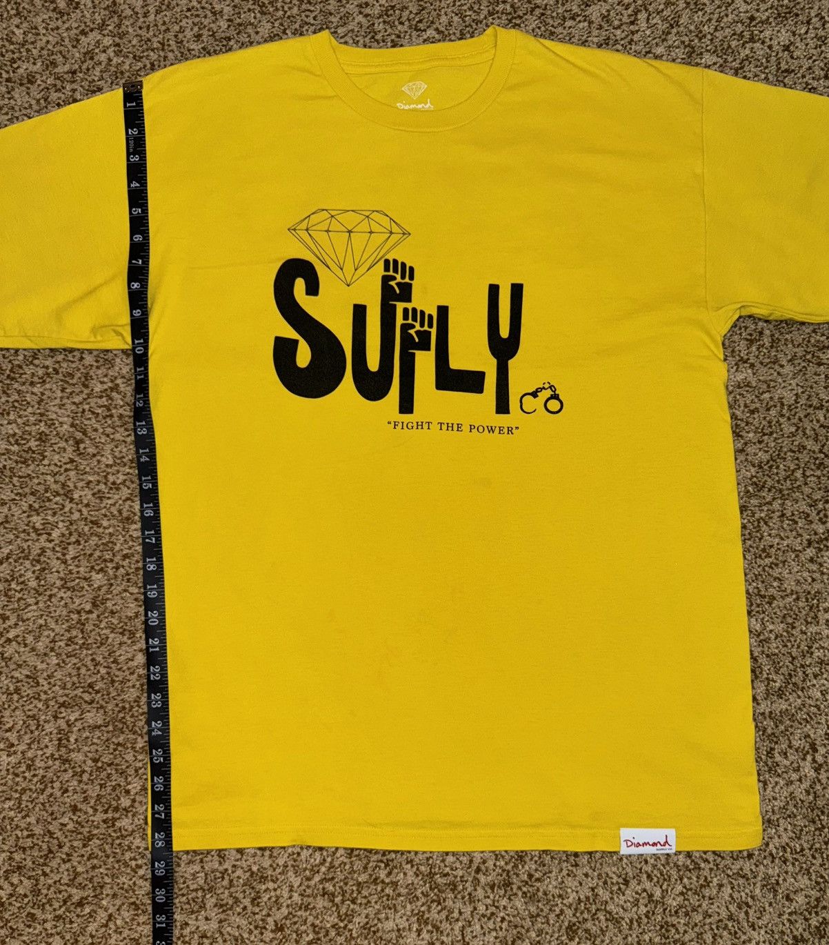 Diamond Supply Co. Yellow Diamond Supply Co. shirt Size US M / EU 48-50 / 2 - 1 Preview