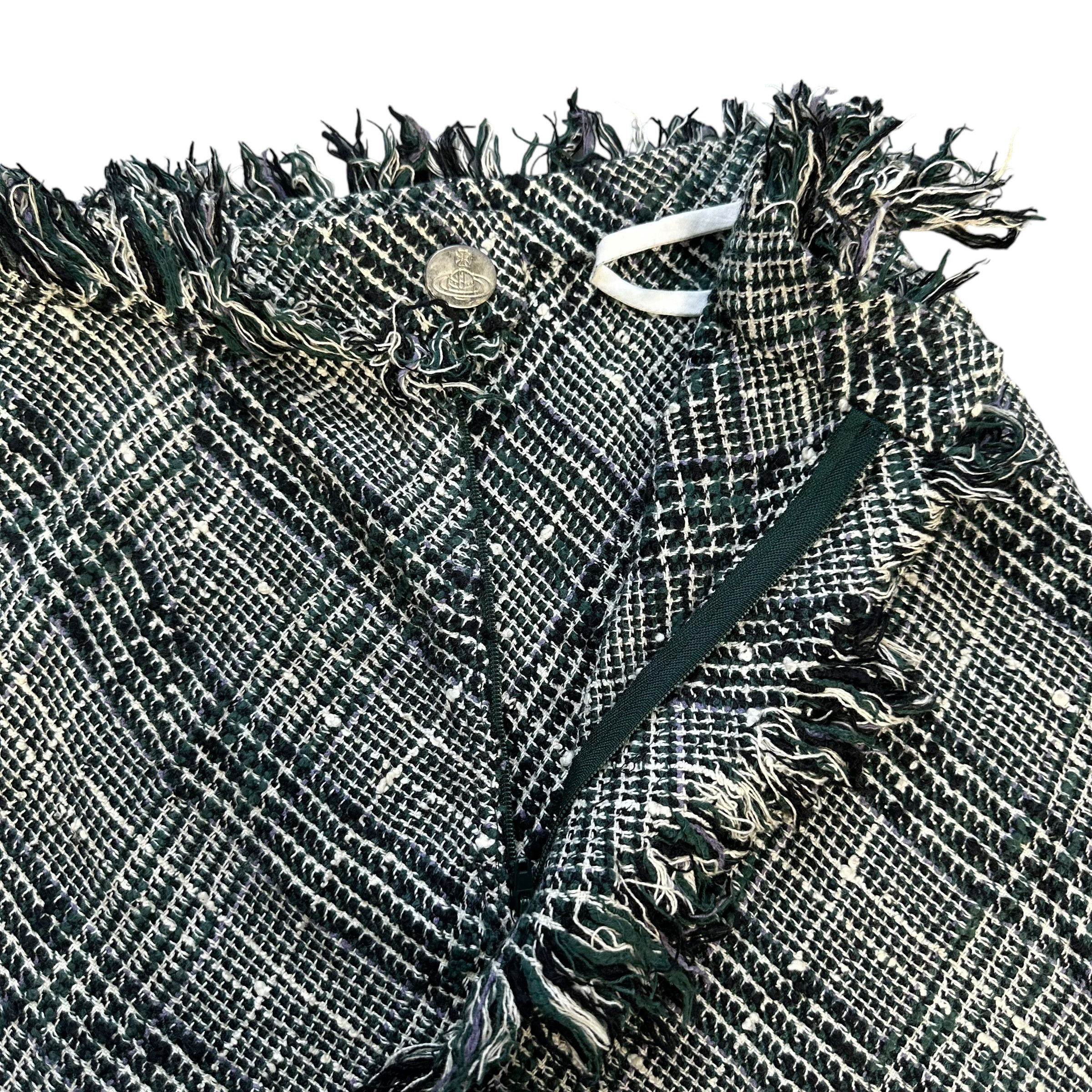 Seditionaries VIVIEN WESTWOOD X Hunter of Brora Fabric Skirts #A61-1403 Size 24" / US 00 / IT 34 - 4 Thumbnail