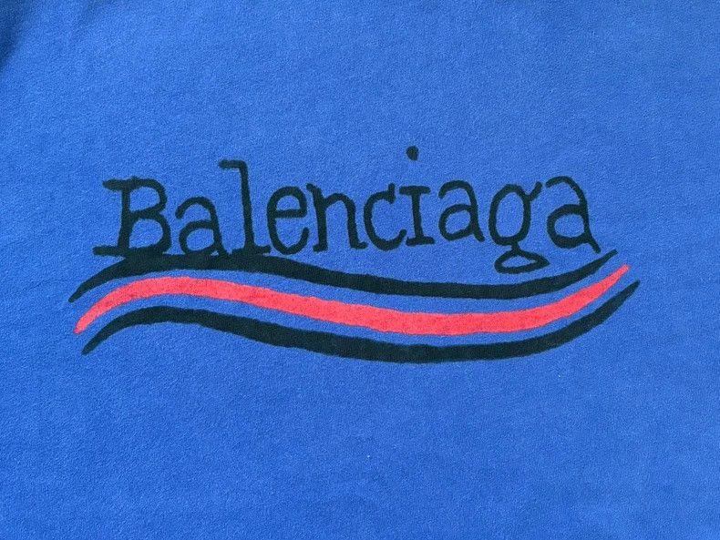 Other Balenciaga Letter Logo Print Pullover Short Sleeve Drop Sh Size US XS / EU 42 / 0 - 3 Thumbnail