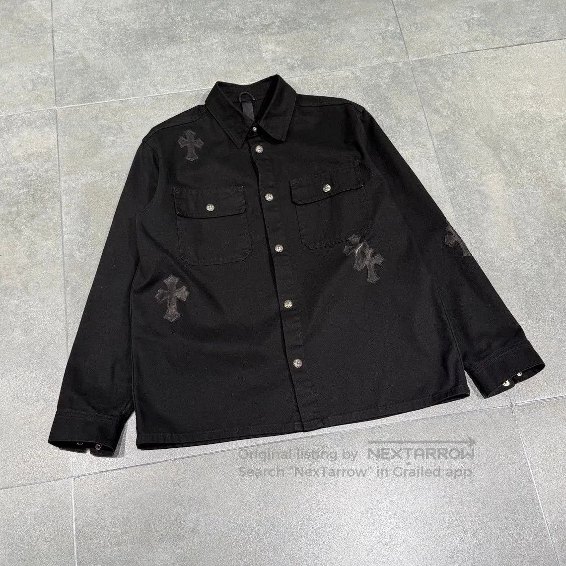 Chrome Hearts Chrome Hearts Black Workdog Jacket XL Size. Size US XL / EU 56 / 4 - 1 Thumbnail