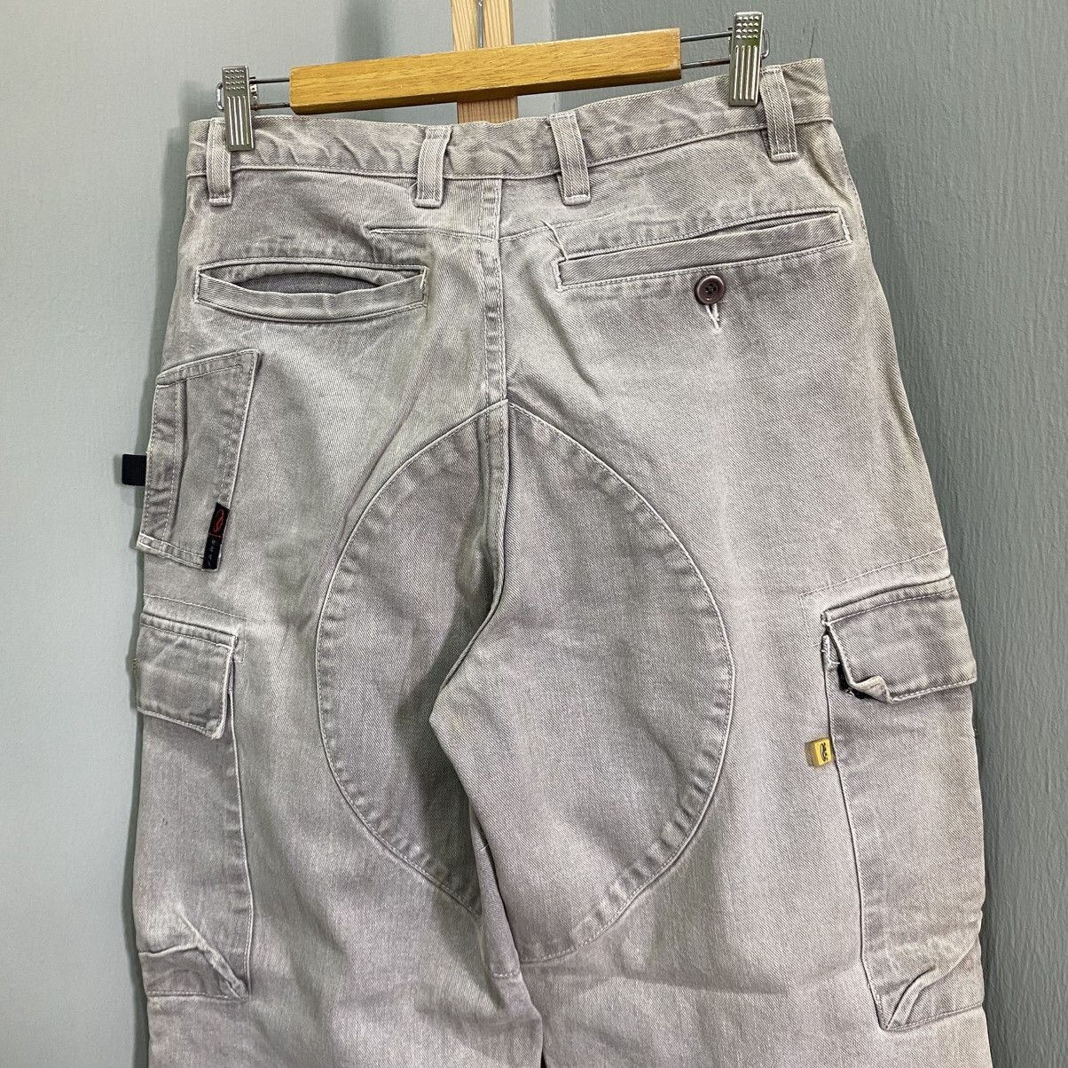 Vans VINTAGE RARE VANS Baggy Cargo Jeans - Washed Grey Denim Size US 29 - 12 Thumbnail