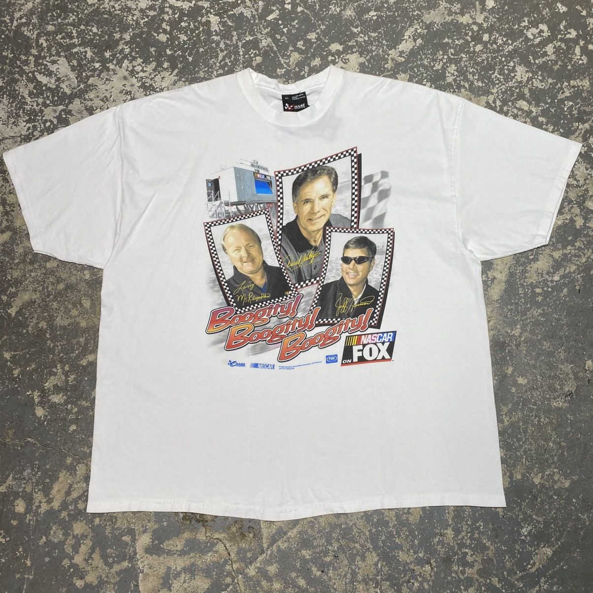 NASCAR Vintage Nascar Racing Boogity 90s Tshirt Size US XXL / EU 58 / 5 - 1 Thumbnail