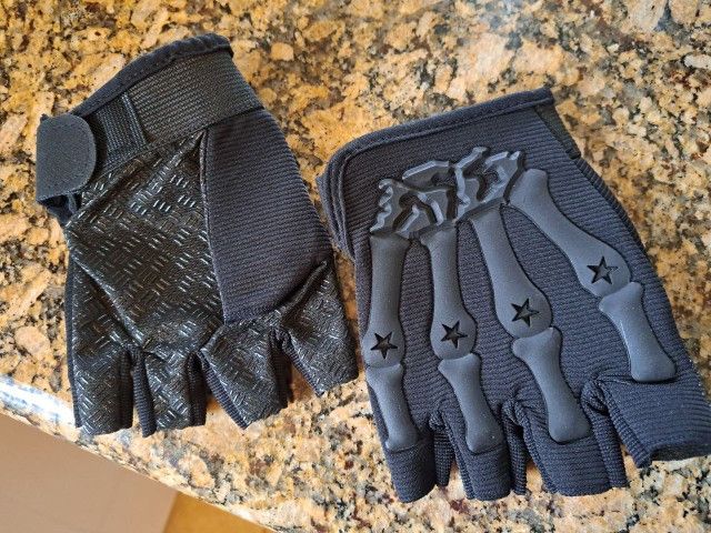 Designer × Japanese Brand Riding Half Finger Glove Size ONE SIZE - 2 Thumbnail