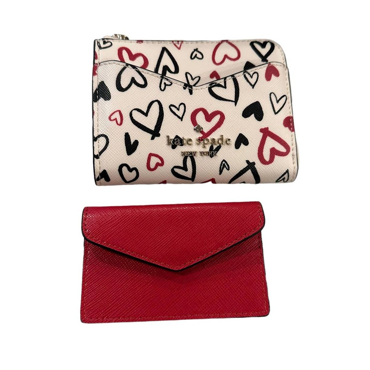 Kate Spade Kate Spade Staci Boxed Scribble Heart Printed Small Card Set Size ONE SIZE - 3 Thumbnail