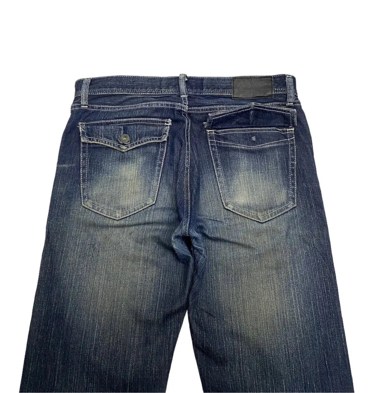 Undercover × Uniqlo 🔥VINTAGE UNIQLO JAPAN SLIM FIT UNDERCOVER STYLE DENIM JEANS Size US 31 - 7 Thumbnail