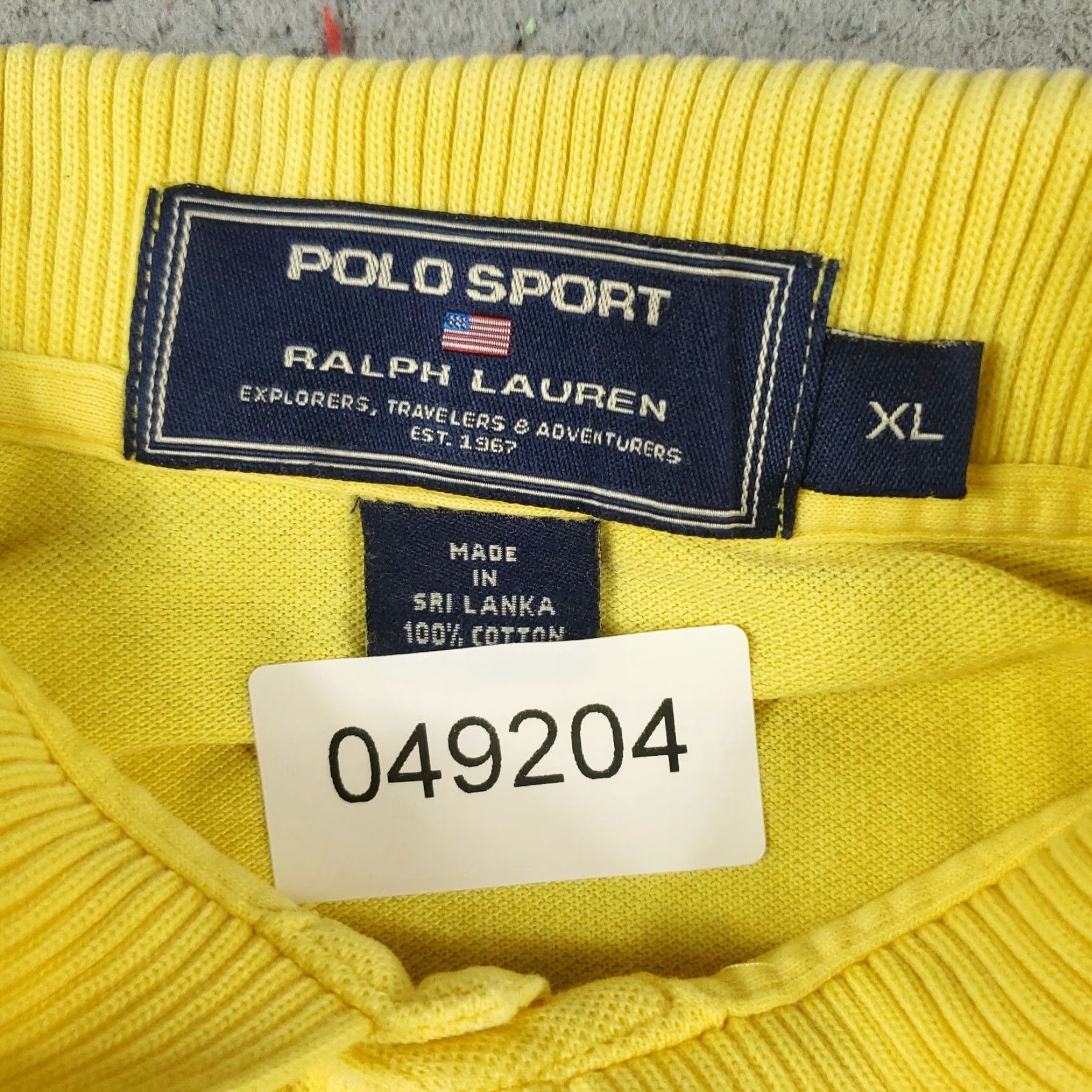 Ralph Lauren Ralph Lauren Polo Shirt Mens XL Yellow Pony Casual Short Sleeve Polo Shirt Adult XL Yellow Ralph Lauren Brand Polo Shirt Men Size US XL / EU 56 / 4 - 7 Thumbnail