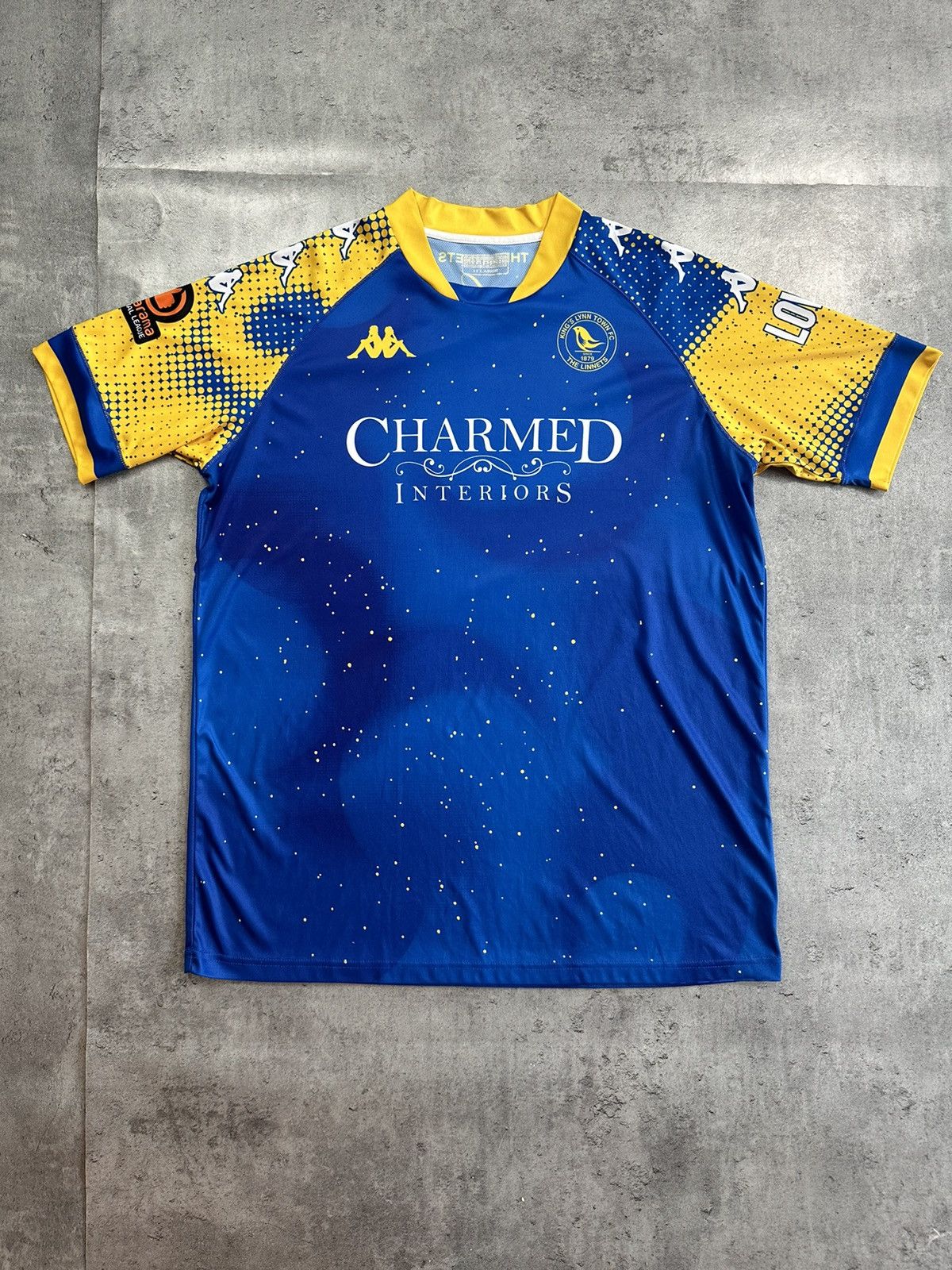 Kappa Kappa King’s Lynn Town 2023/24 Home Jersey NLN England UK Size US XL / EU 56 / 4 - 1 Thumbnail