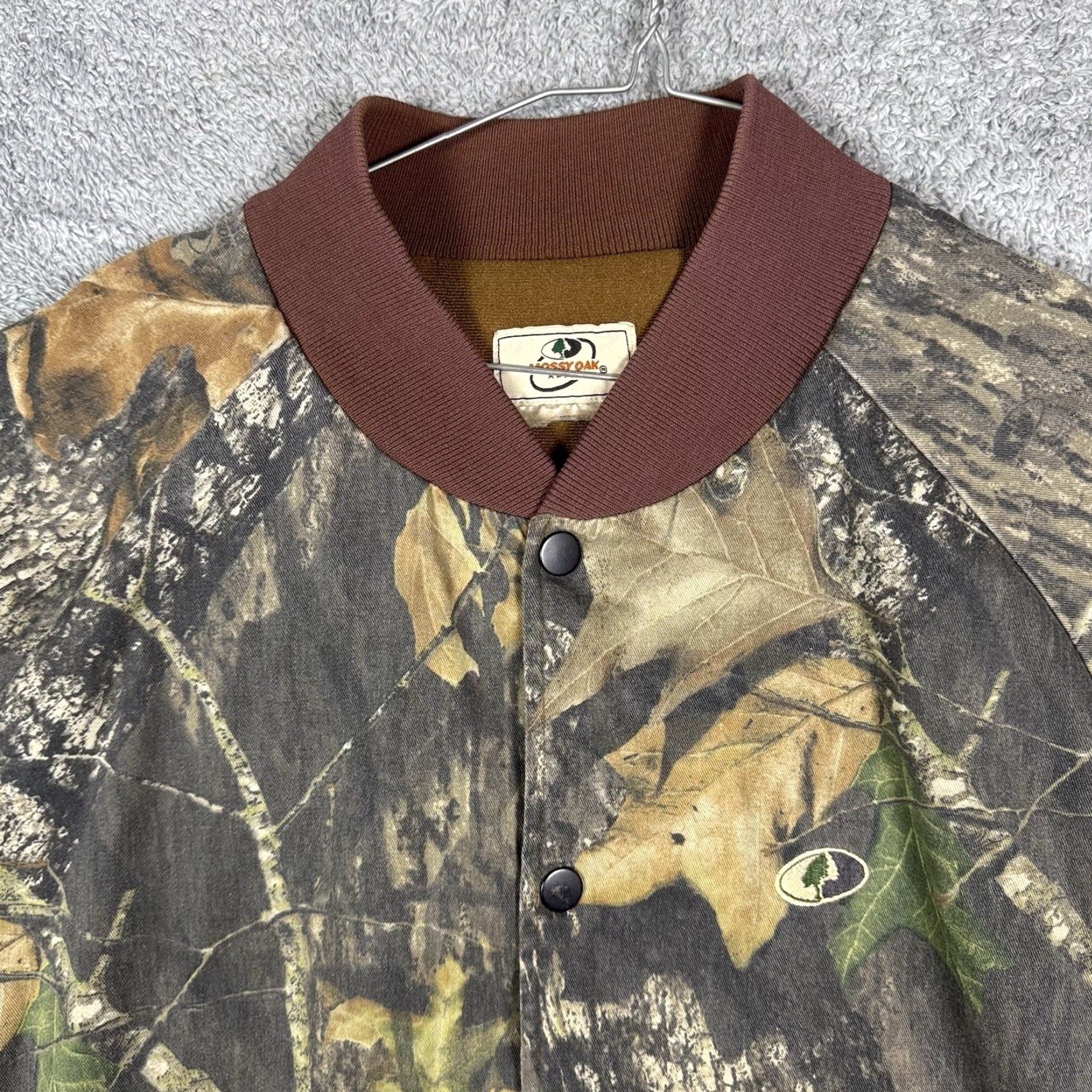 Vintage VINTAGE Mossy Oak Jacket Mens 3XL Camo Bomber USA Quilted 90s Chore Hunt Canvas Size US XXL / EU 58 / 5 - 3 Thumbnail