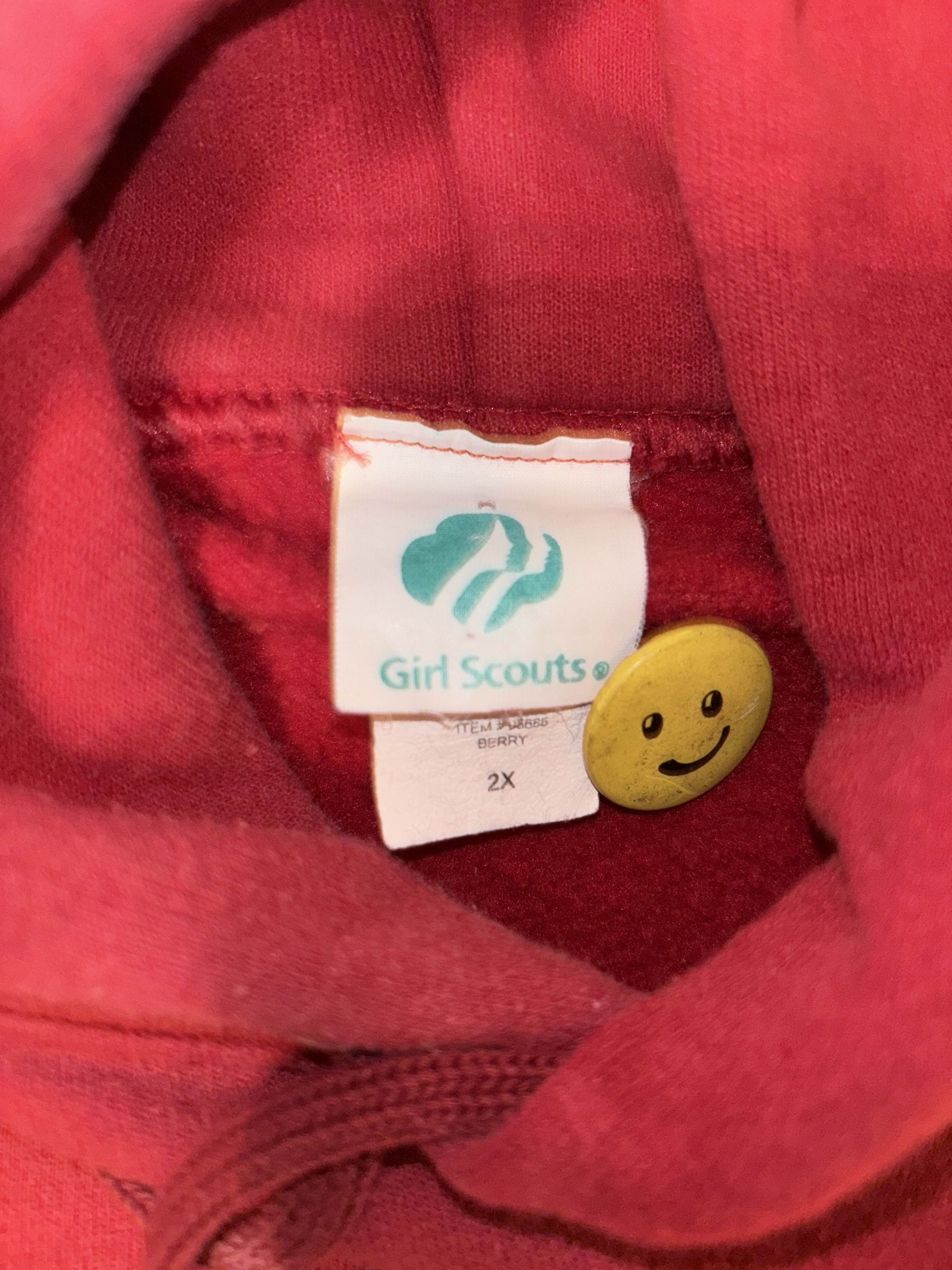 Vintage Vintage Early 00s Girl Scouts Hoodie Size US XXL / EU 58 / 5 - 3 Thumbnail
