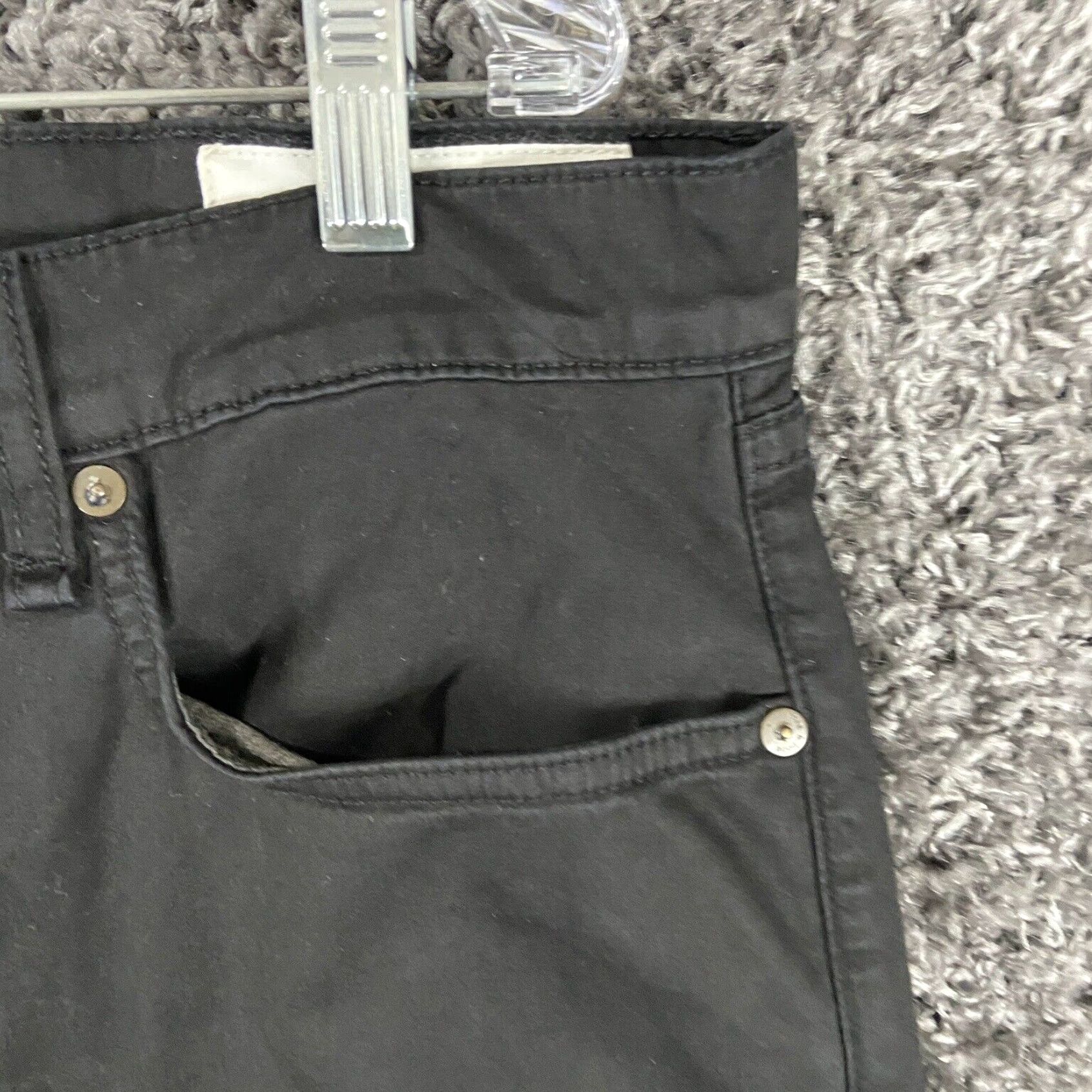 Rag & Bone Rag & Bone Slim Fit Women's Black Jeans Size 33 Size 24" / US 00 / IT 34 - 3 Thumbnail