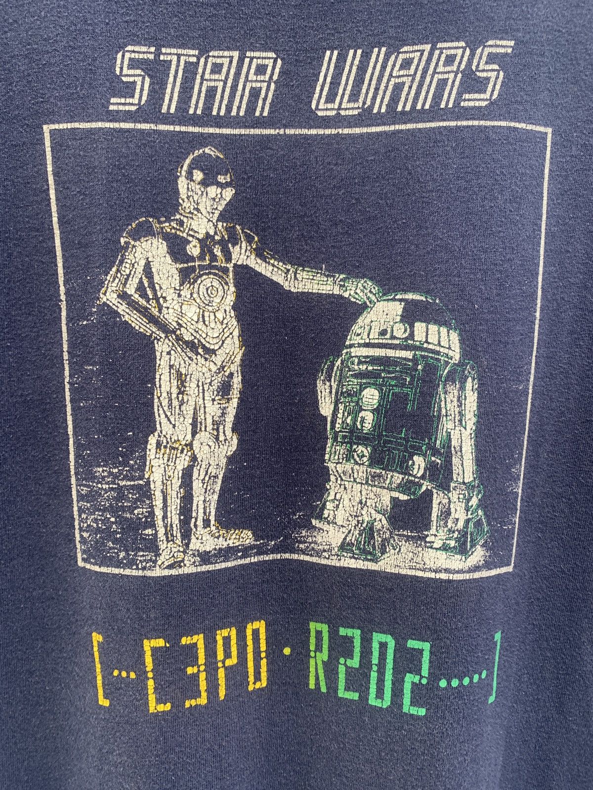 Vintage Vintage Star Wars C3PO R2D2 Single Stitch Movie T-Shirt | Grailed