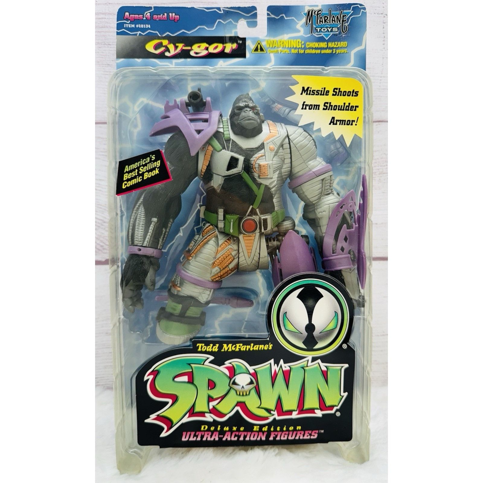 Other McFarlane Toys: SPAWN "CY-GOR" (1996) Ultra Action Figure - Size ONE SIZE - 1 Thumbnail
