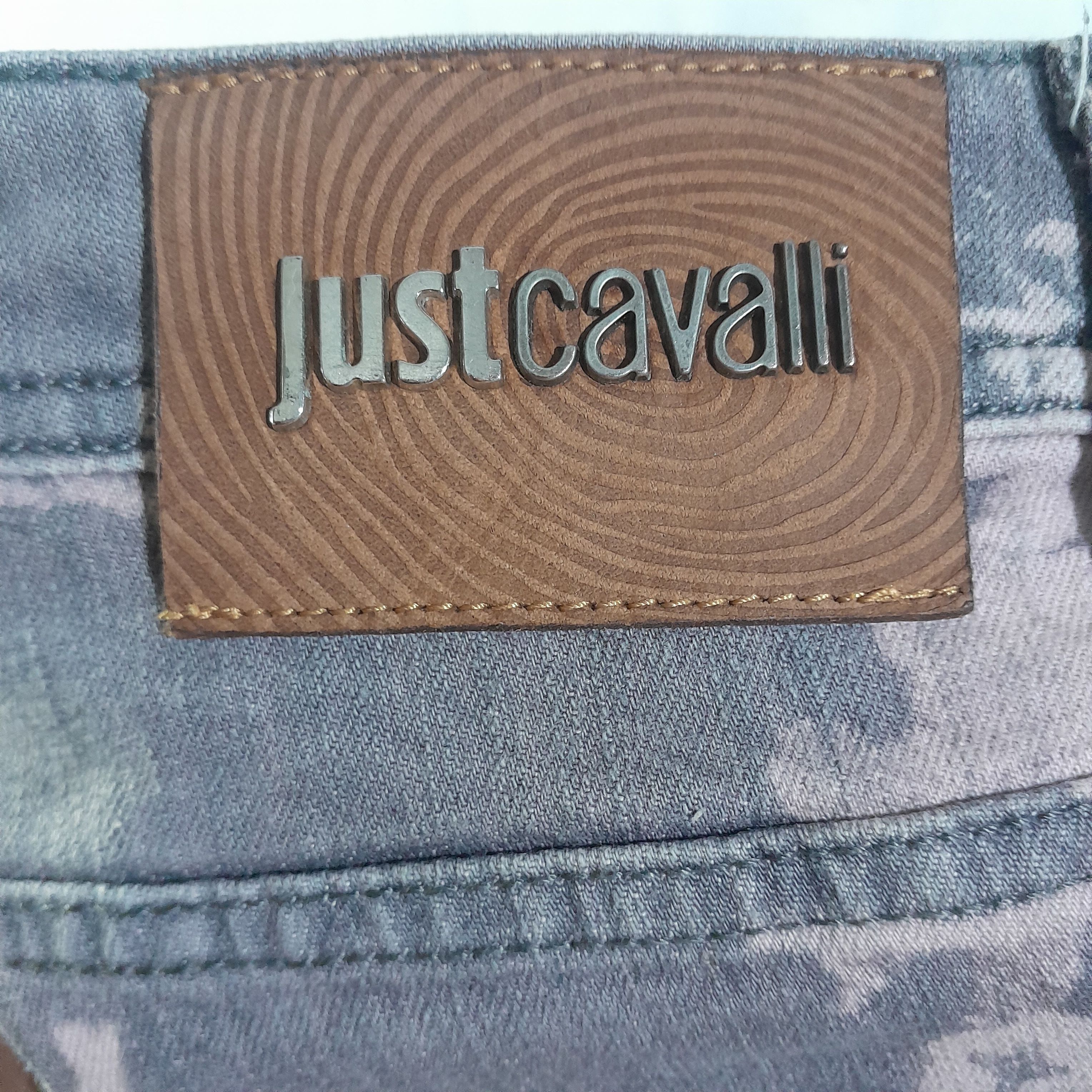 Just Cavalli 2000s Just Cavalli Printed Sky Pants Size 30" Size 30" / US 8 / IT 44 - 12 Thumbnail