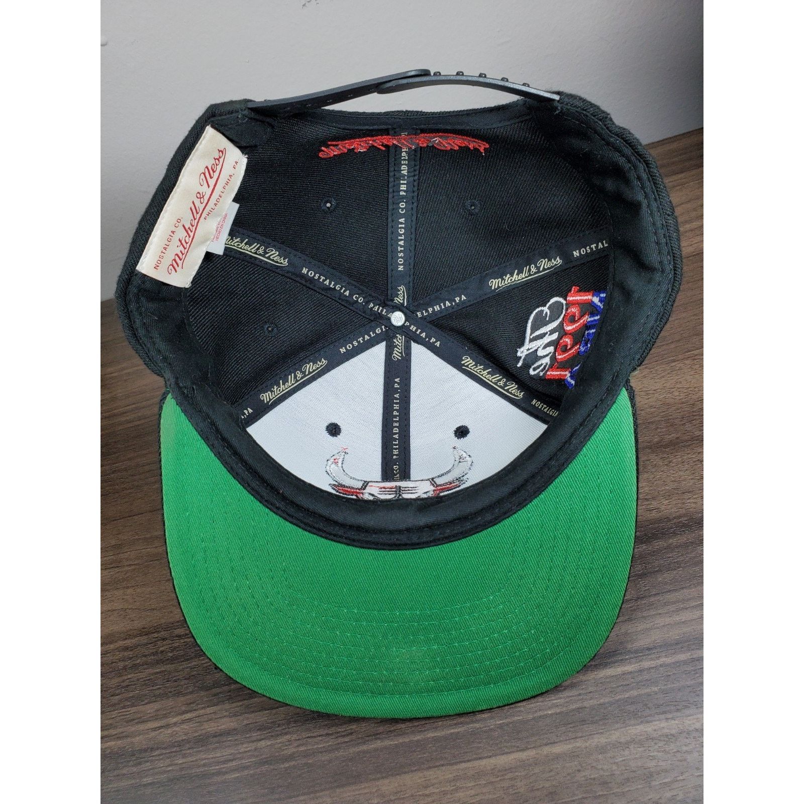 Mitchell & Ness × NBA Chicago Bulls 1991 NBA Finals Snapback Hat Cap Embroidered Size ONE SIZE - 8 Thumbnail