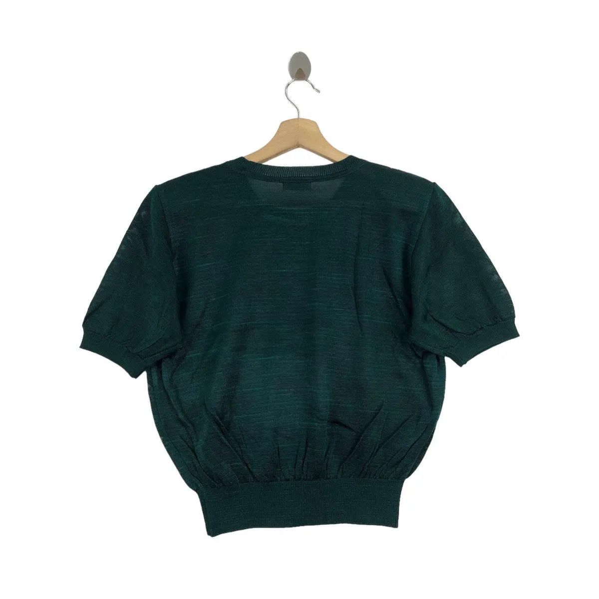 Vintage Vtg 80’ SANROLL KOBE UNIVERSE Roses Floral Knitwear Sweater Size M / US 6-8 / IT 42-44 - 3 Thumbnail