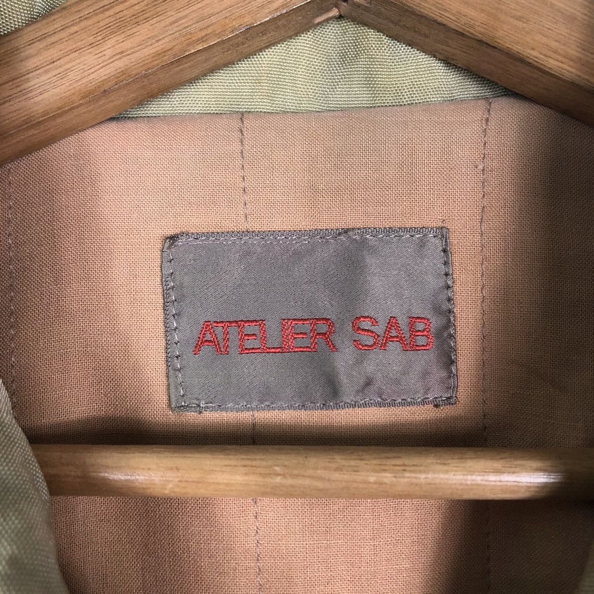 Japanese Brand 🔥Vintage Stadium Jumper Leather Atelier Sab Issey Miyake Size US M / EU 48-50 / 2 - 20 Thumbnail