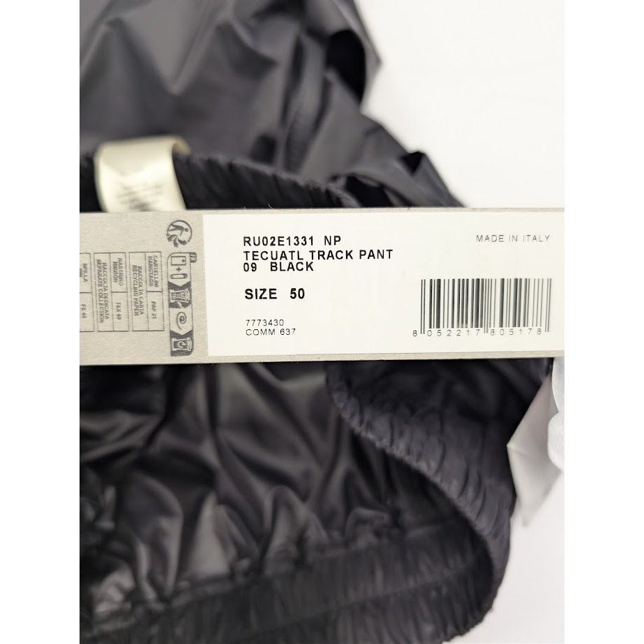 Rick Owens o1rshd1 Tecuatl Track Pant in Black Size US 34 / EU 50 - 21 Thumbnail